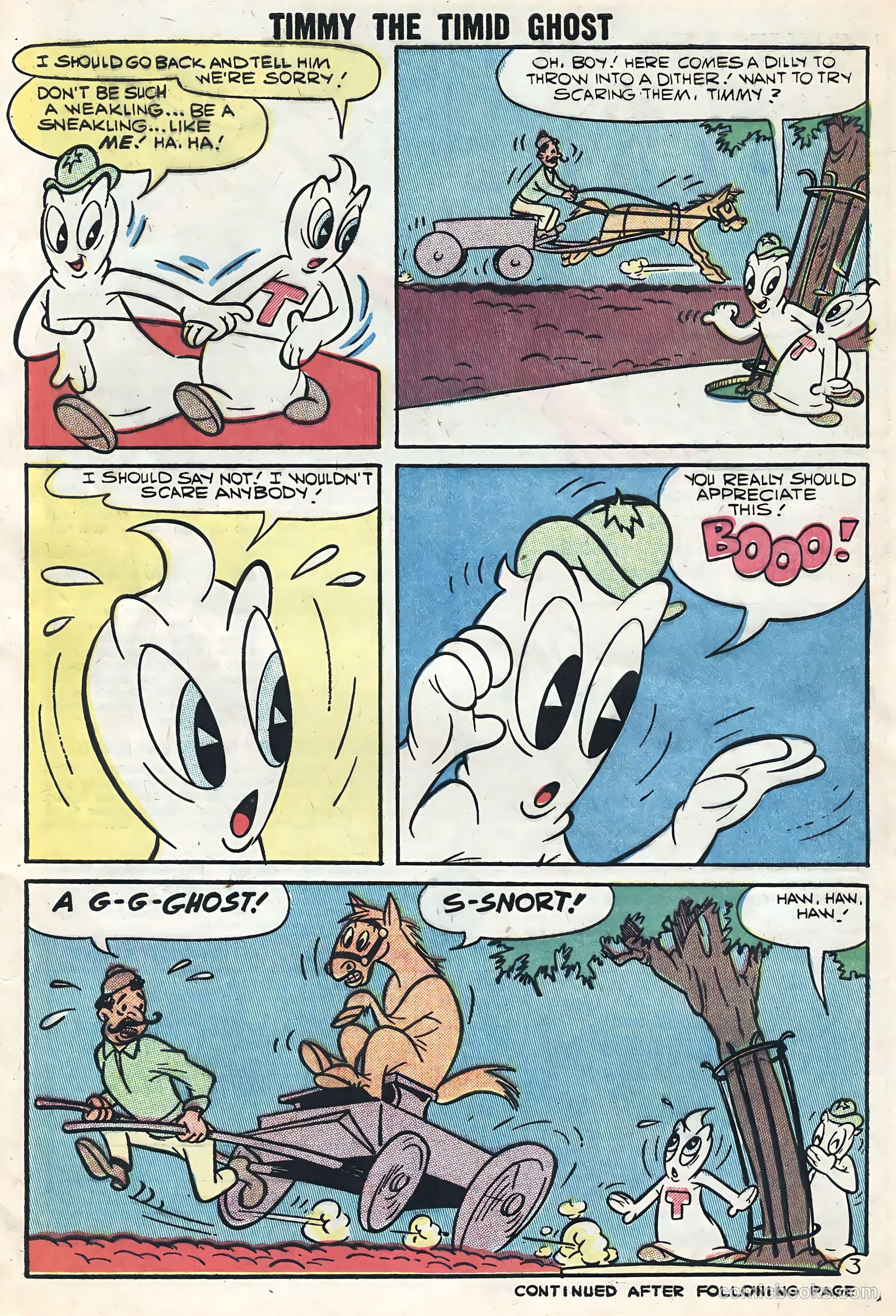 Timmy the Timid Ghost #16 — page 5 of 36