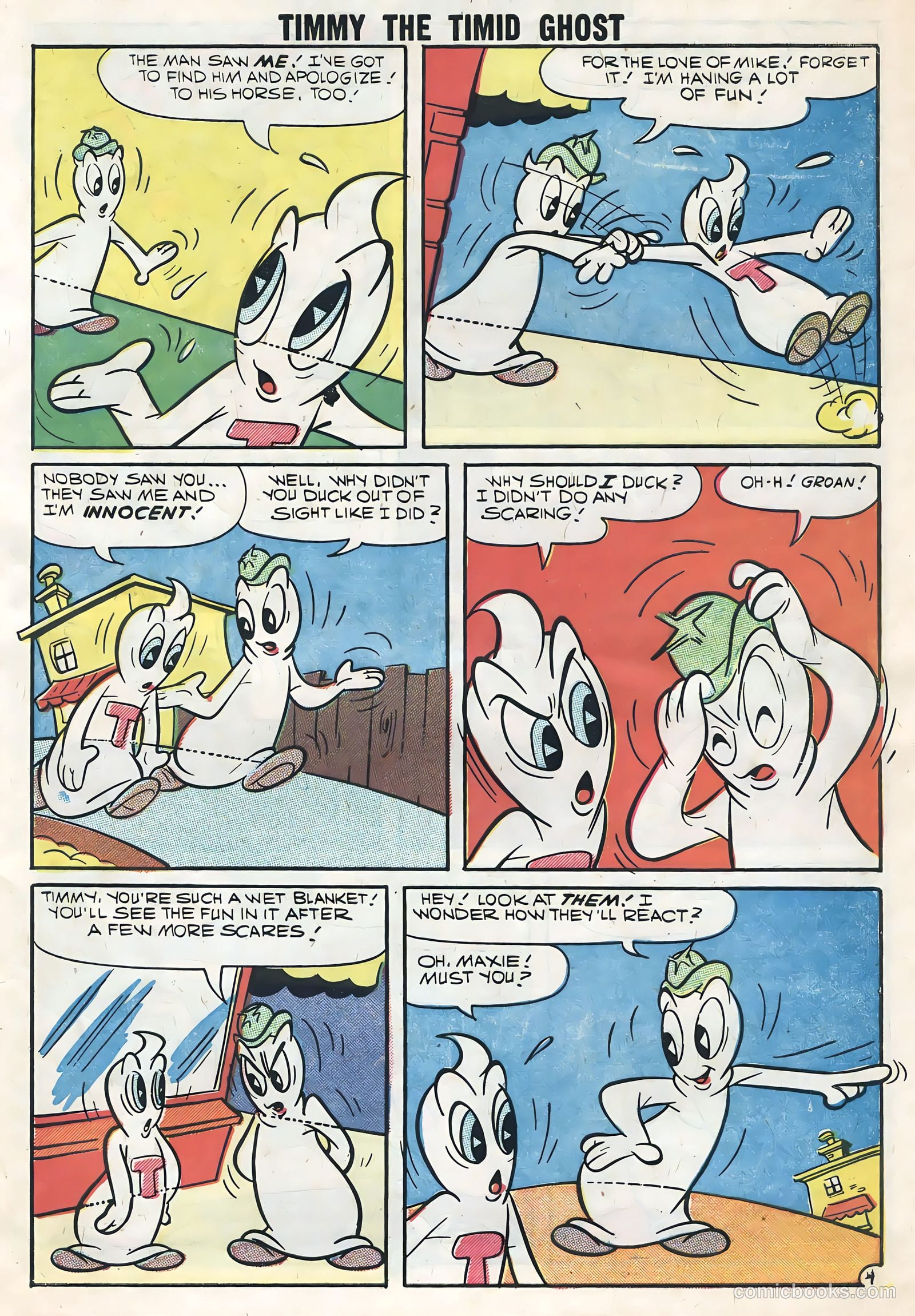 Timmy the Timid Ghost #16 — page 7 of 36