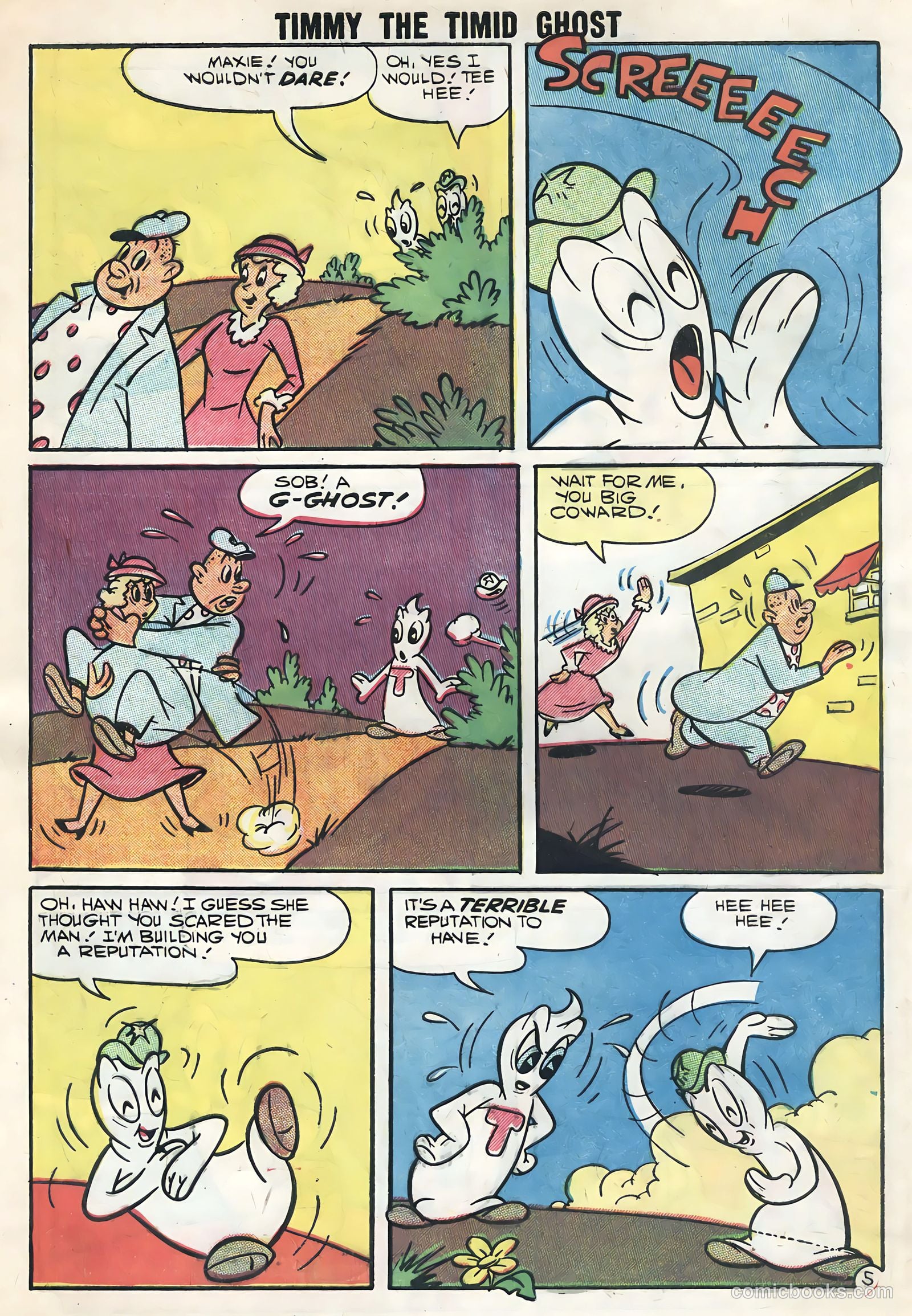 Timmy the Timid Ghost #16 — page 8 of 36
