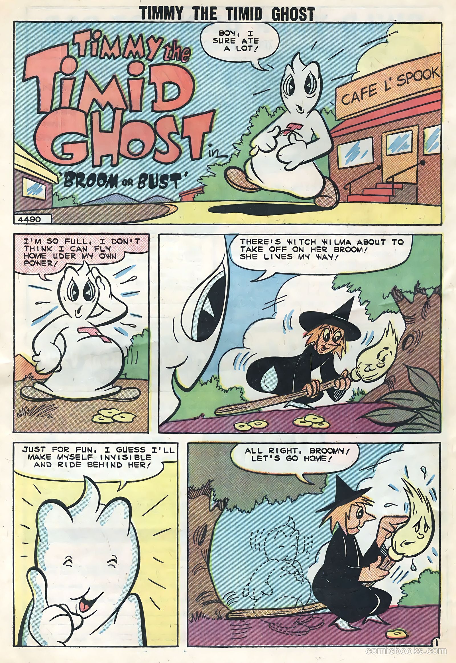 Timmy the Timid Ghost #16 — page 32 of 36