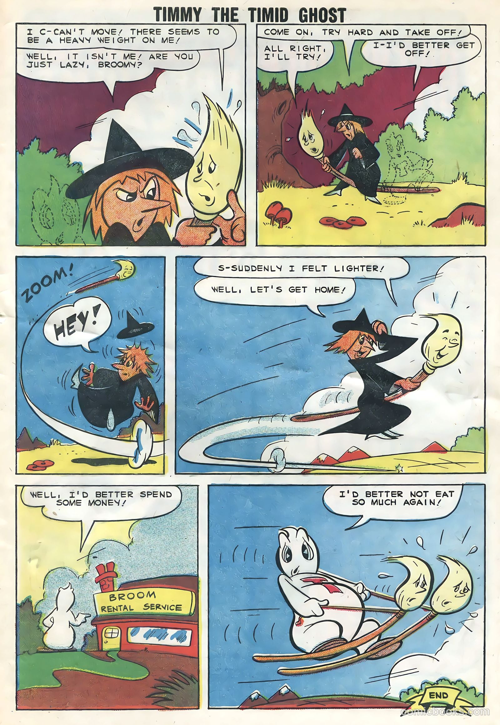 Timmy the Timid Ghost #16 — page 33 of 36