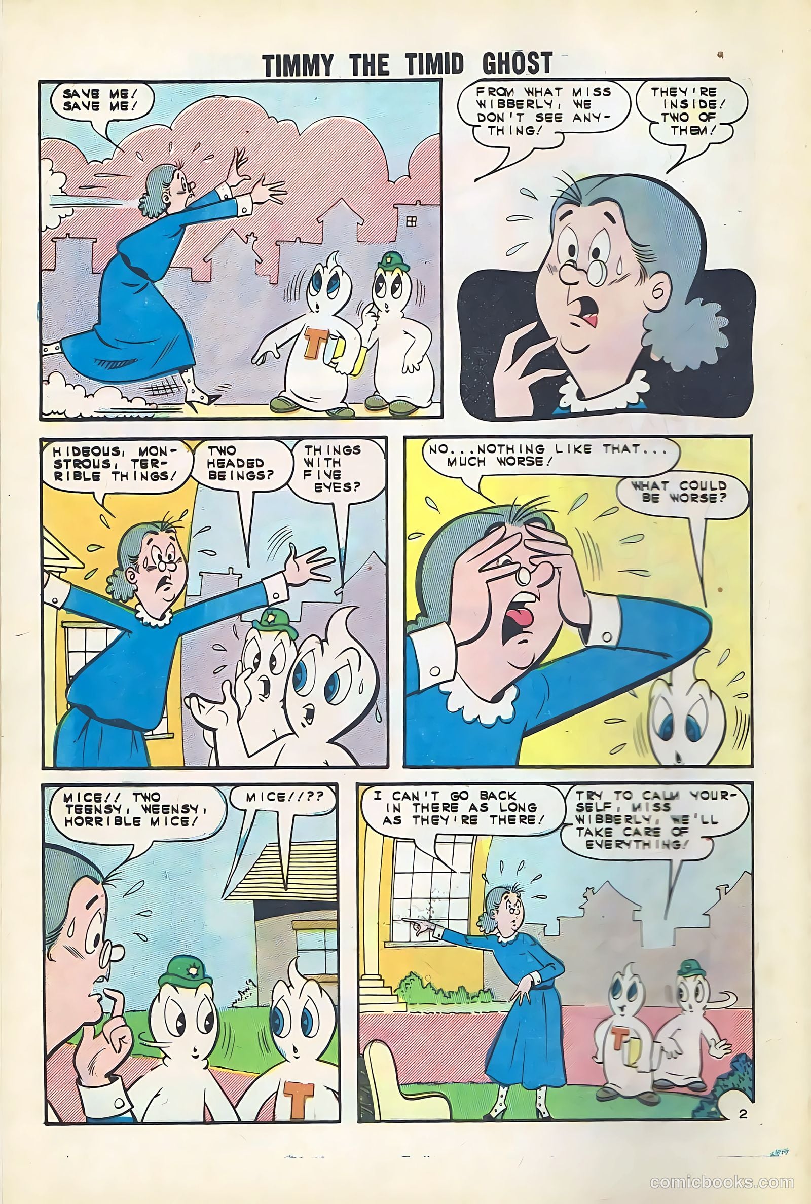 Timmy the Timid Ghost #17 — page 4 of 36