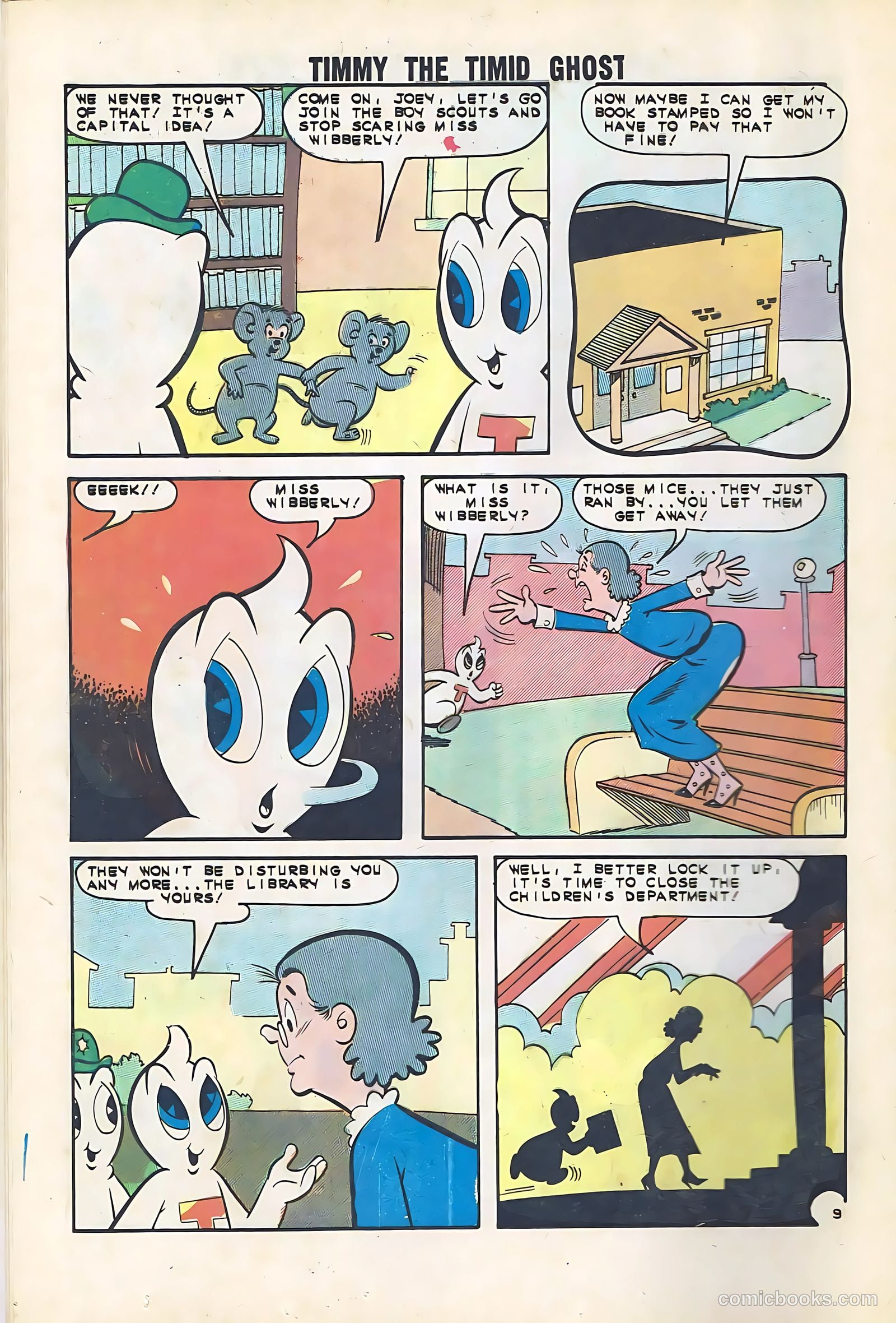 Timmy the Timid Ghost #17 — page 12 of 36