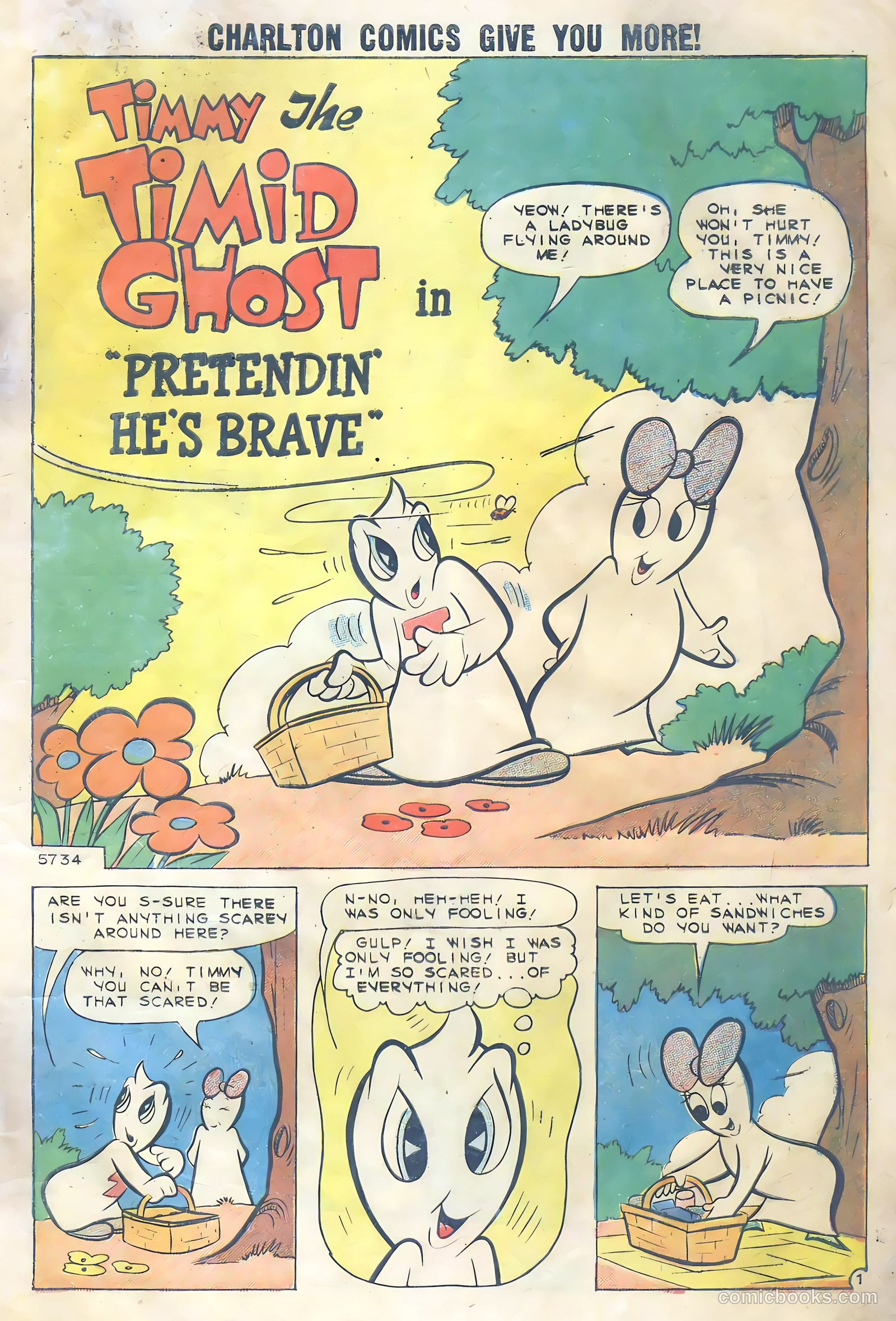 Timmy the Timid Ghost #18 — page 3 of 36