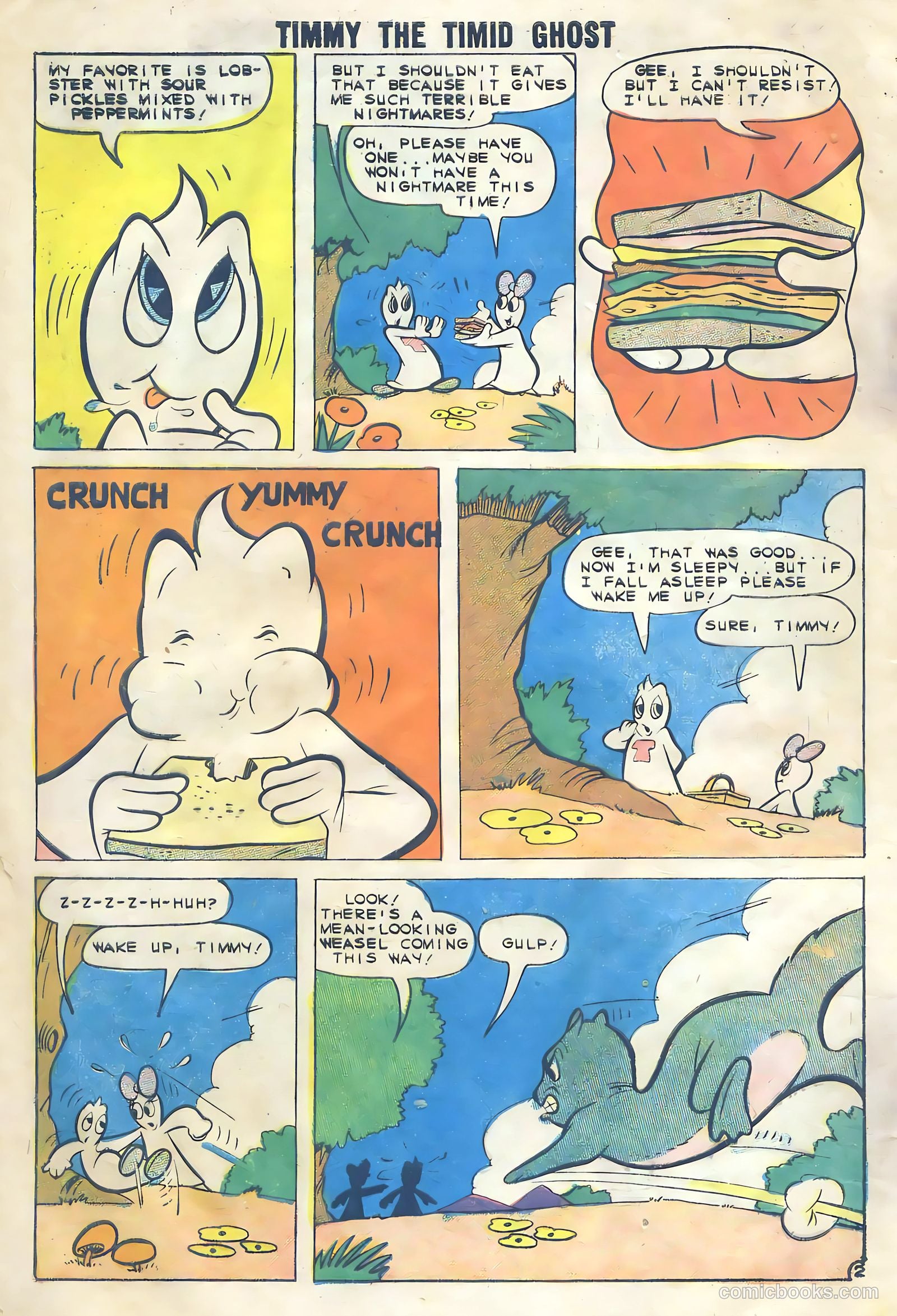 Timmy the Timid Ghost #18 — page 4 of 36