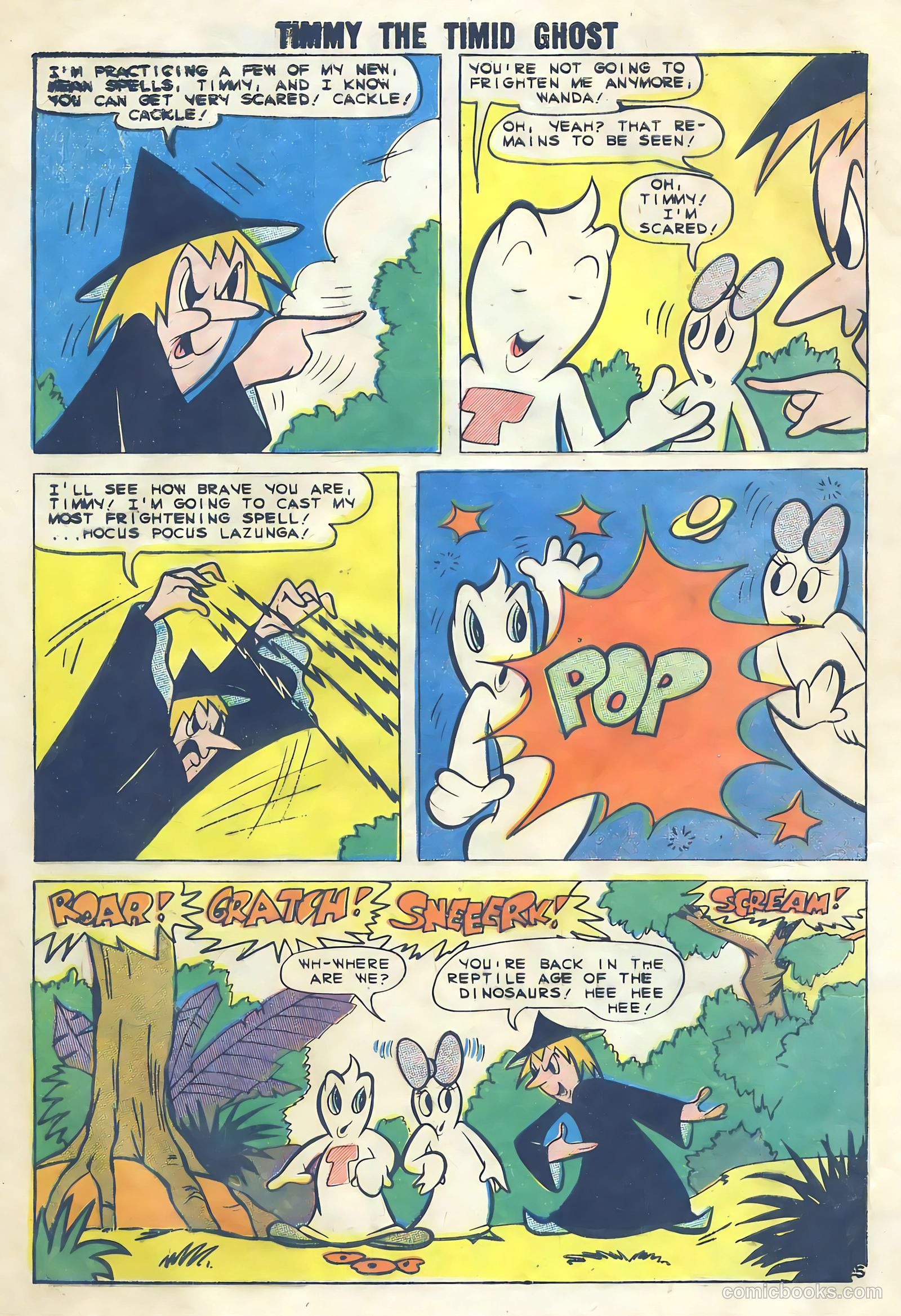 Timmy the Timid Ghost #18 — page 8 of 36
