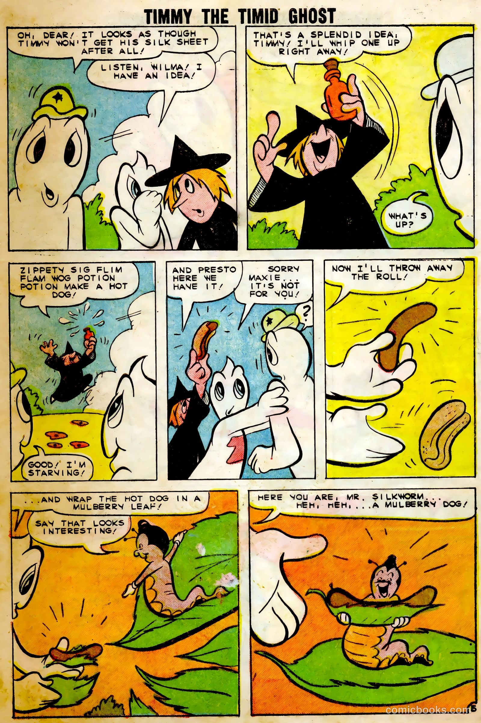 Timmy the Timid Ghost #19 — page 8 of 36