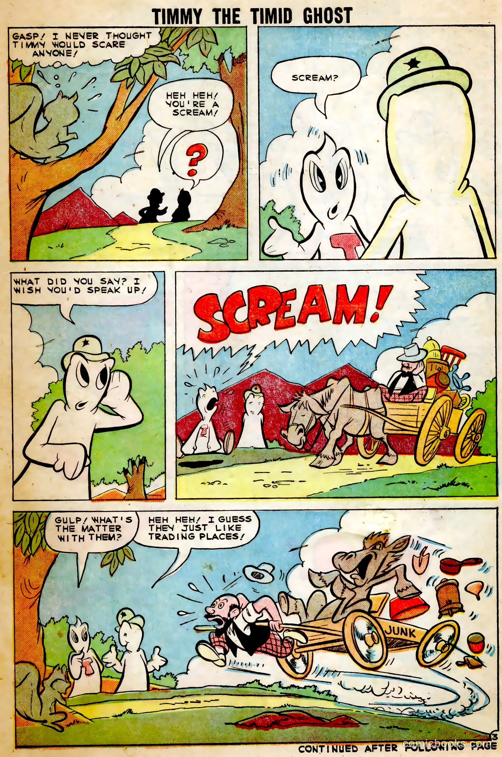 Timmy the Timid Ghost #19 — page 30 of 36