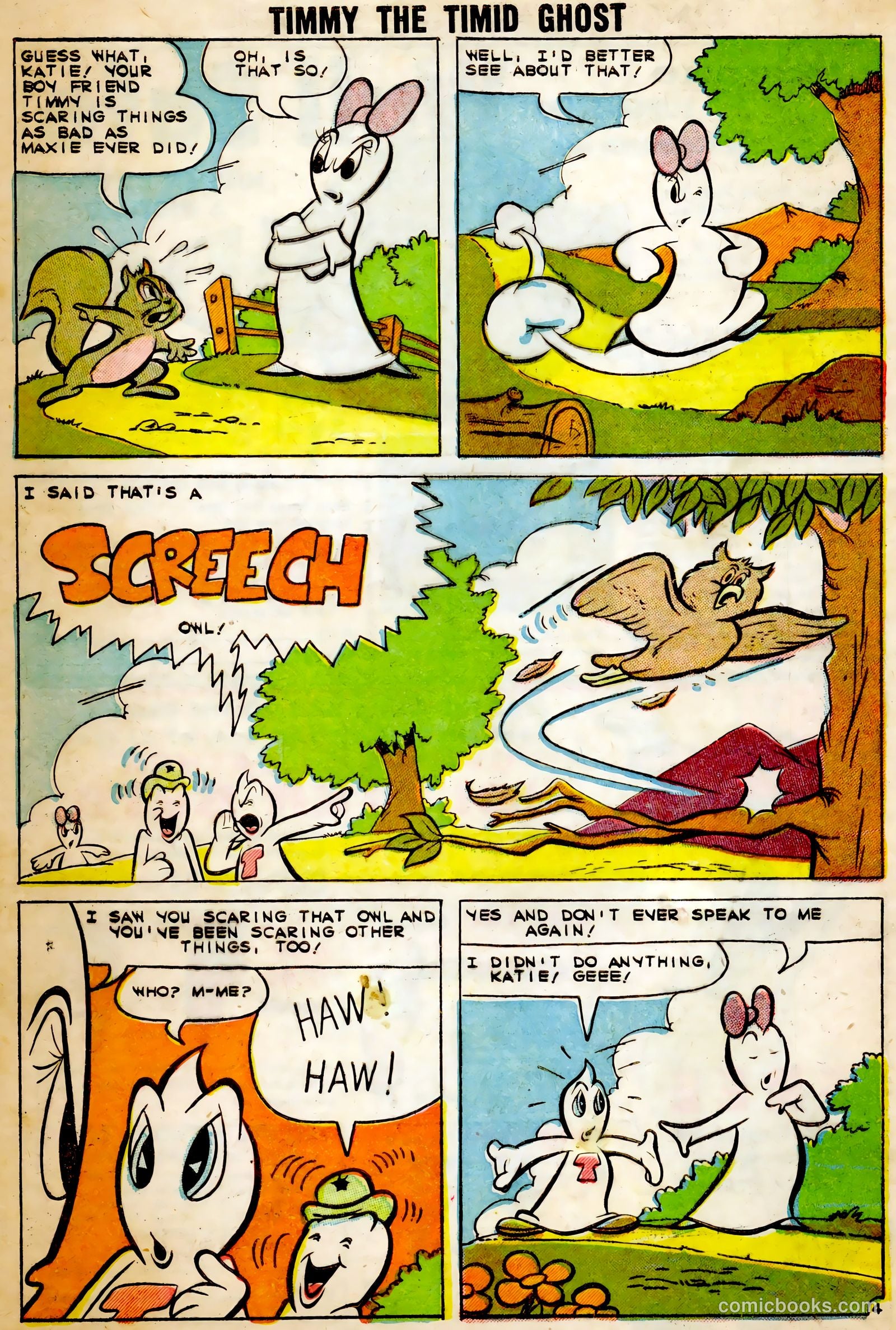 Timmy the Timid Ghost #19 — page 32 of 36