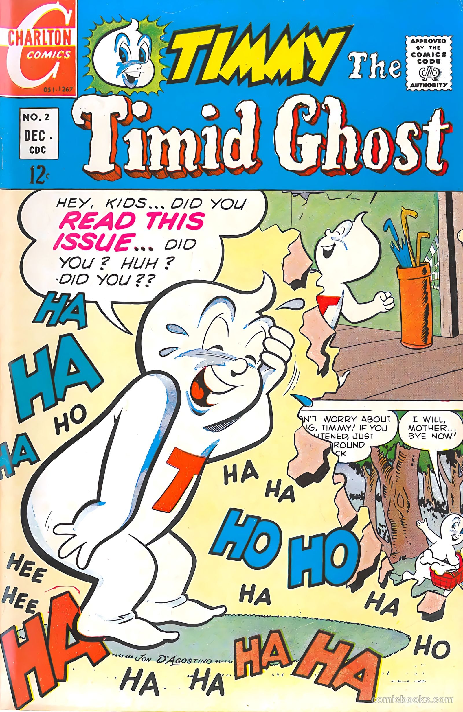 Timmy the Timid Ghost #2 — page 1 of 36