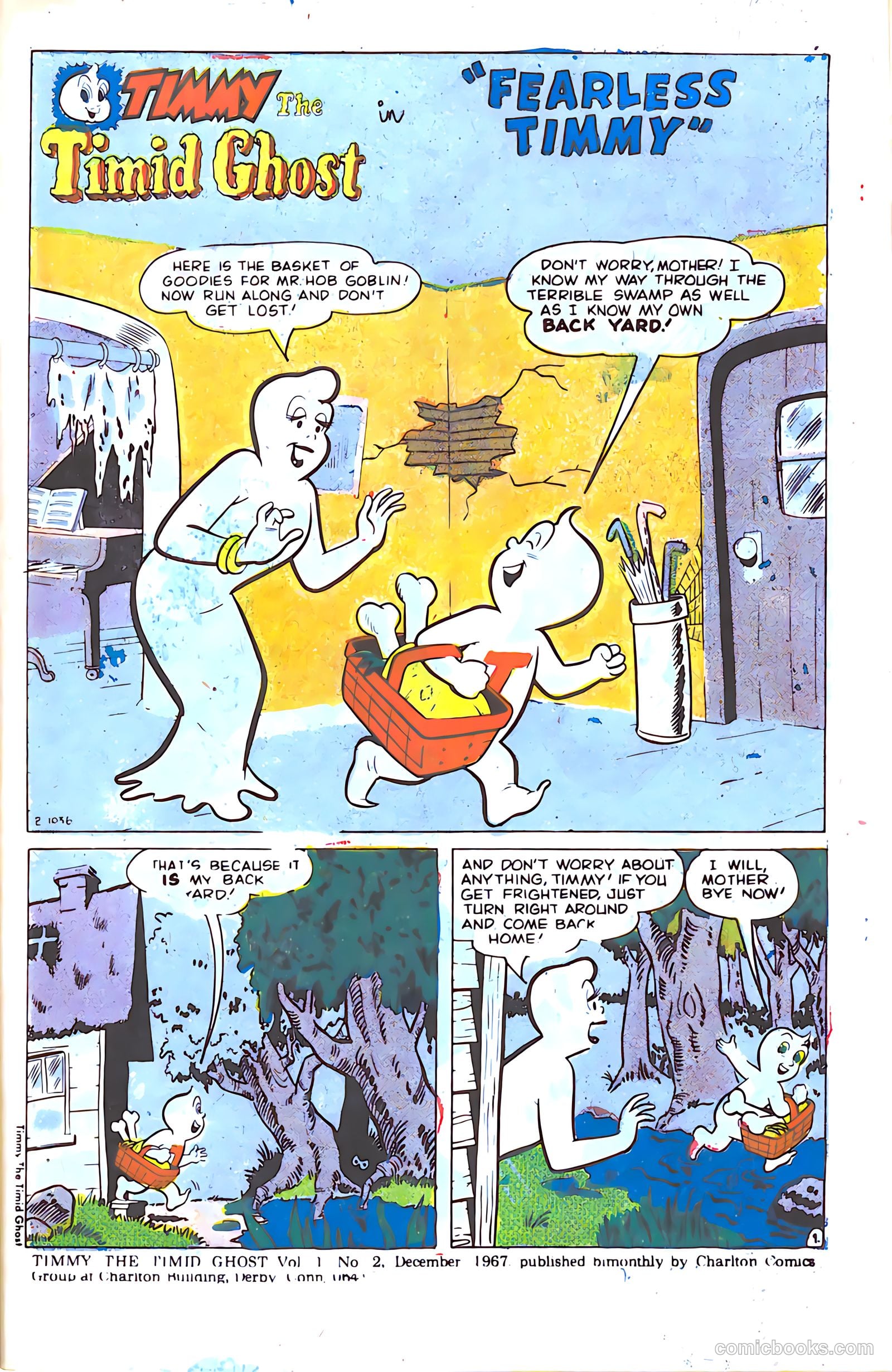 Timmy the Timid Ghost #2 — page 3 of 36