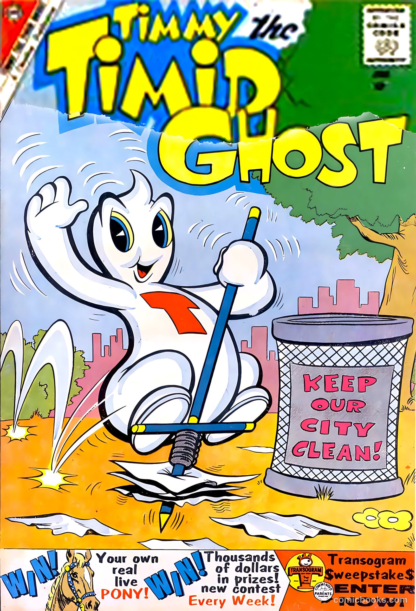 Timmy the Timid Ghost #21 — page 1 of 35
