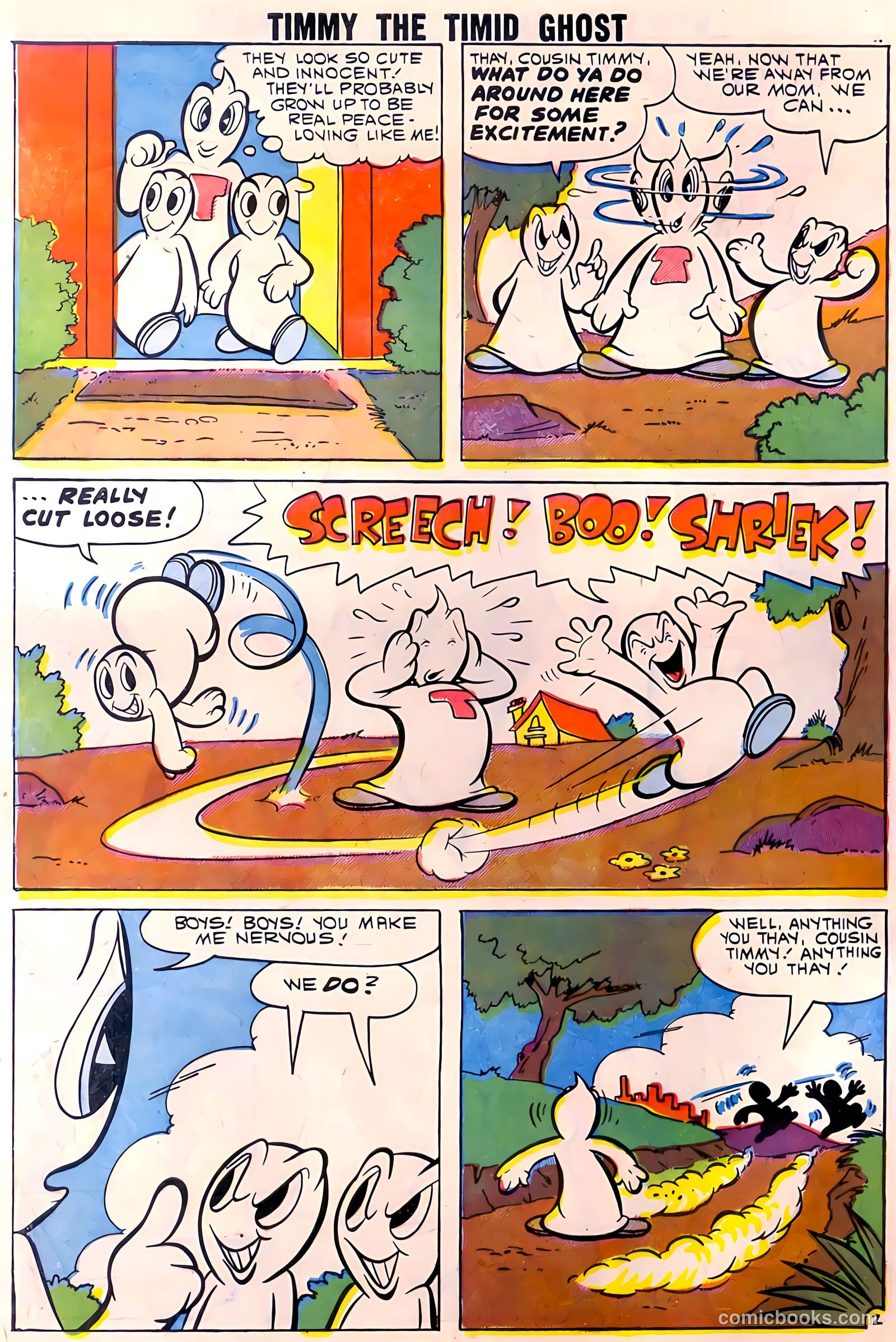 Timmy the Timid Ghost #21 — page 4 of 35