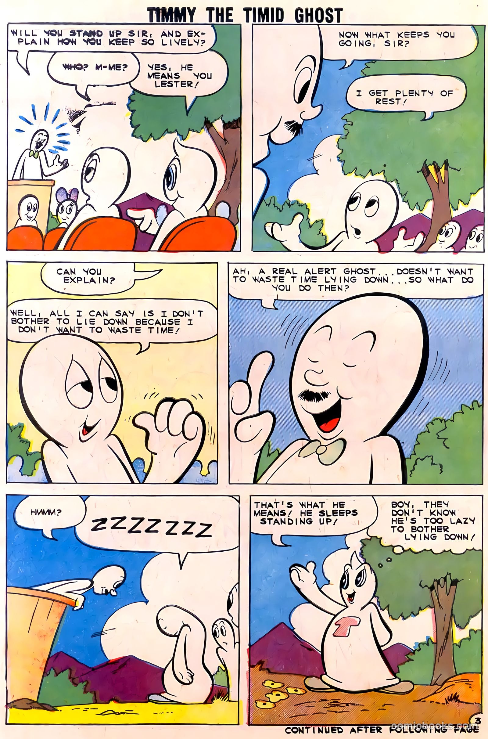 Timmy the Timid Ghost #21 — page 30 of 35