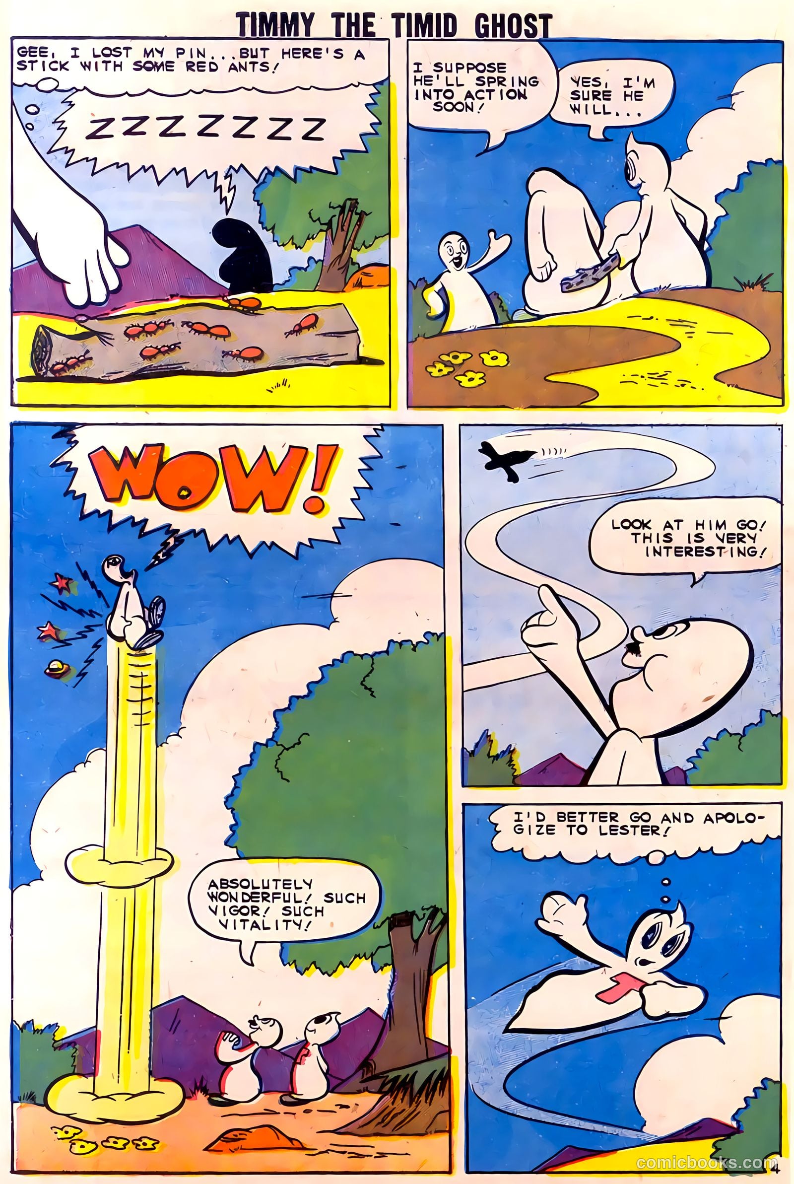 Timmy the Timid Ghost #21 — page 32 of 35