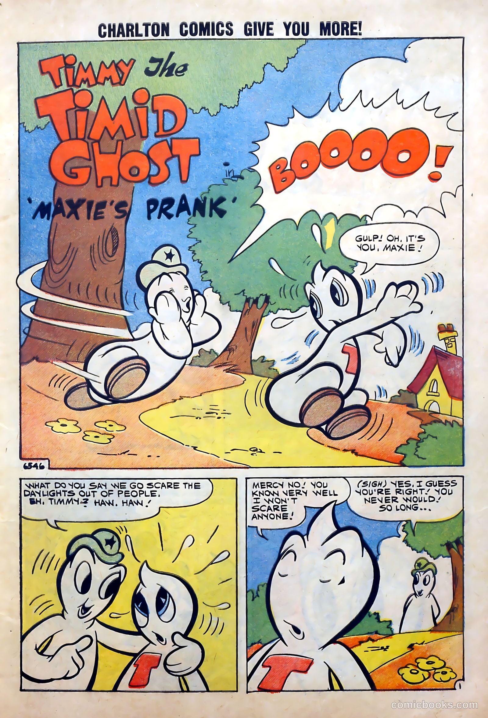 Timmy the Timid Ghost #22 — page 3 of 36
