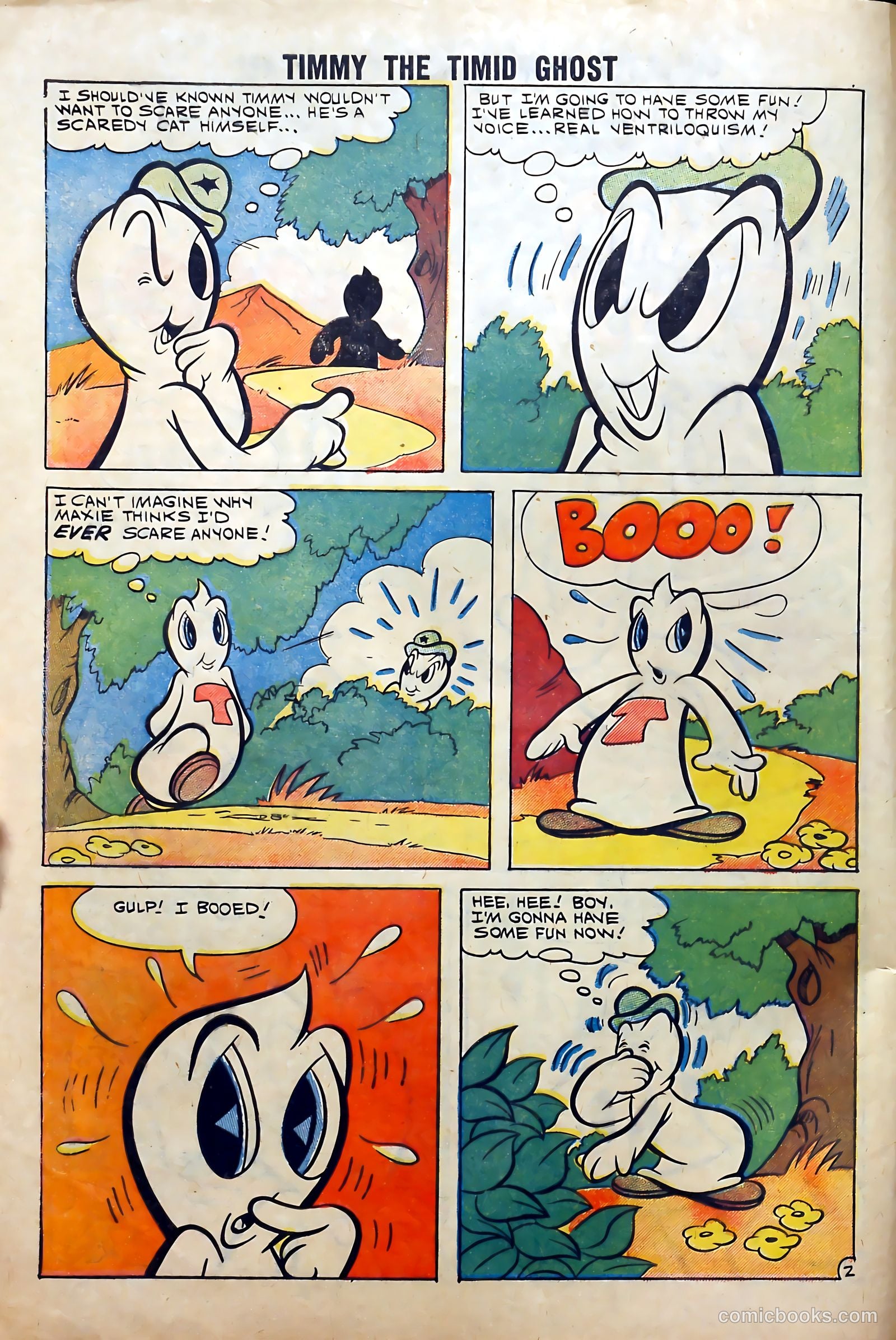 Timmy the Timid Ghost #22 — page 4 of 36