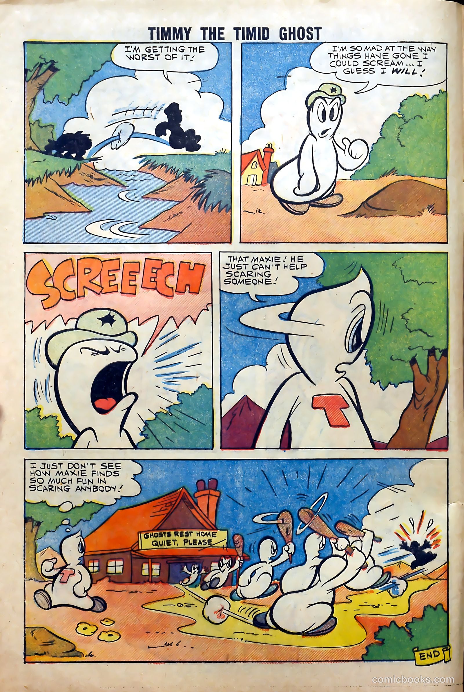 Timmy the Timid Ghost #22 — page 8 of 36