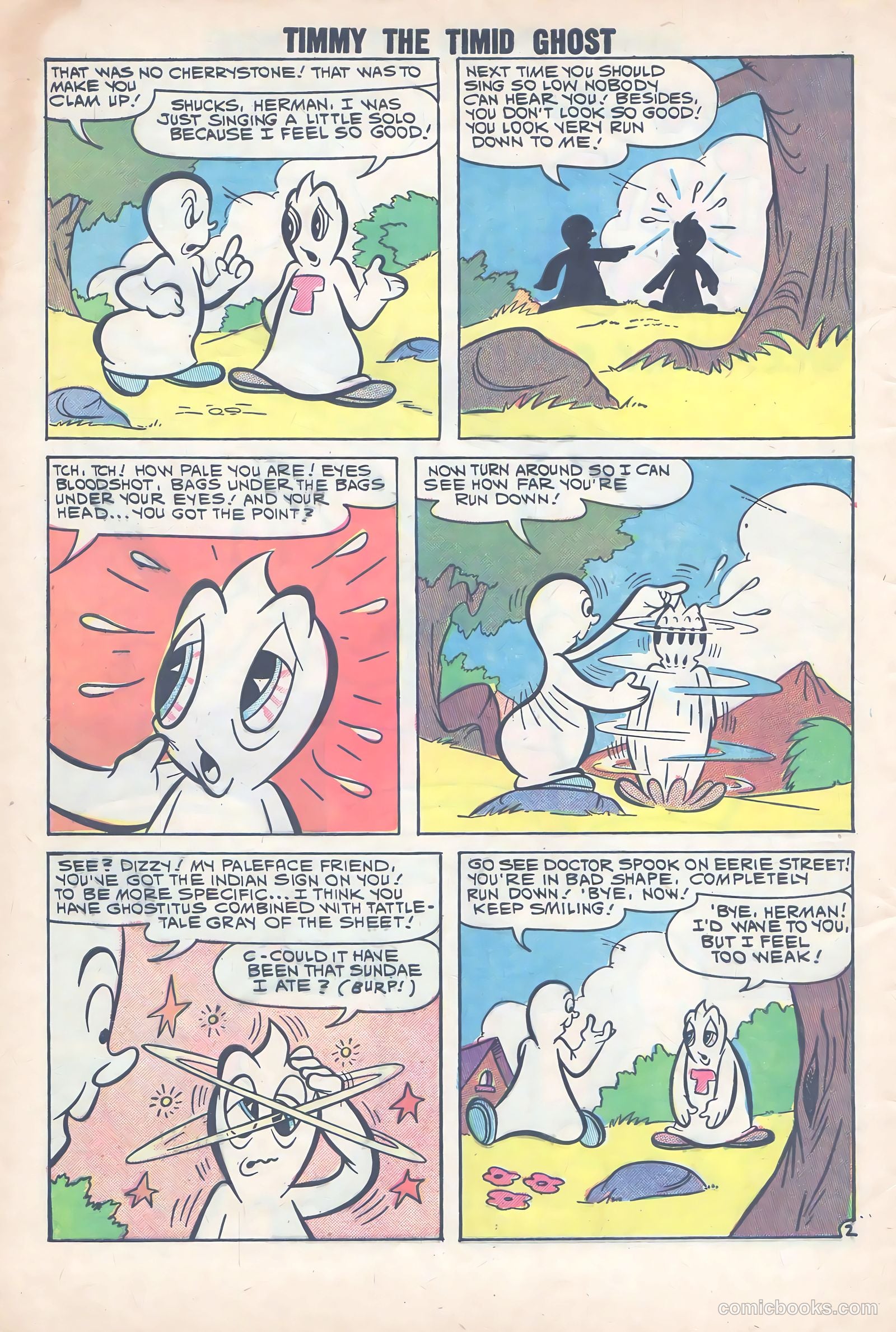 Timmy the Timid Ghost #23 — page 4 of 36