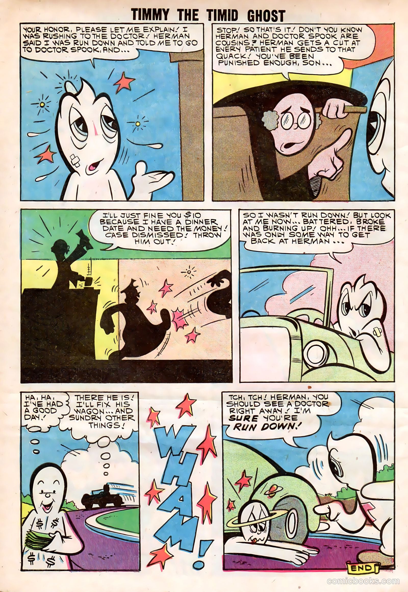 Timmy the Timid Ghost #23 — page 8 of 36