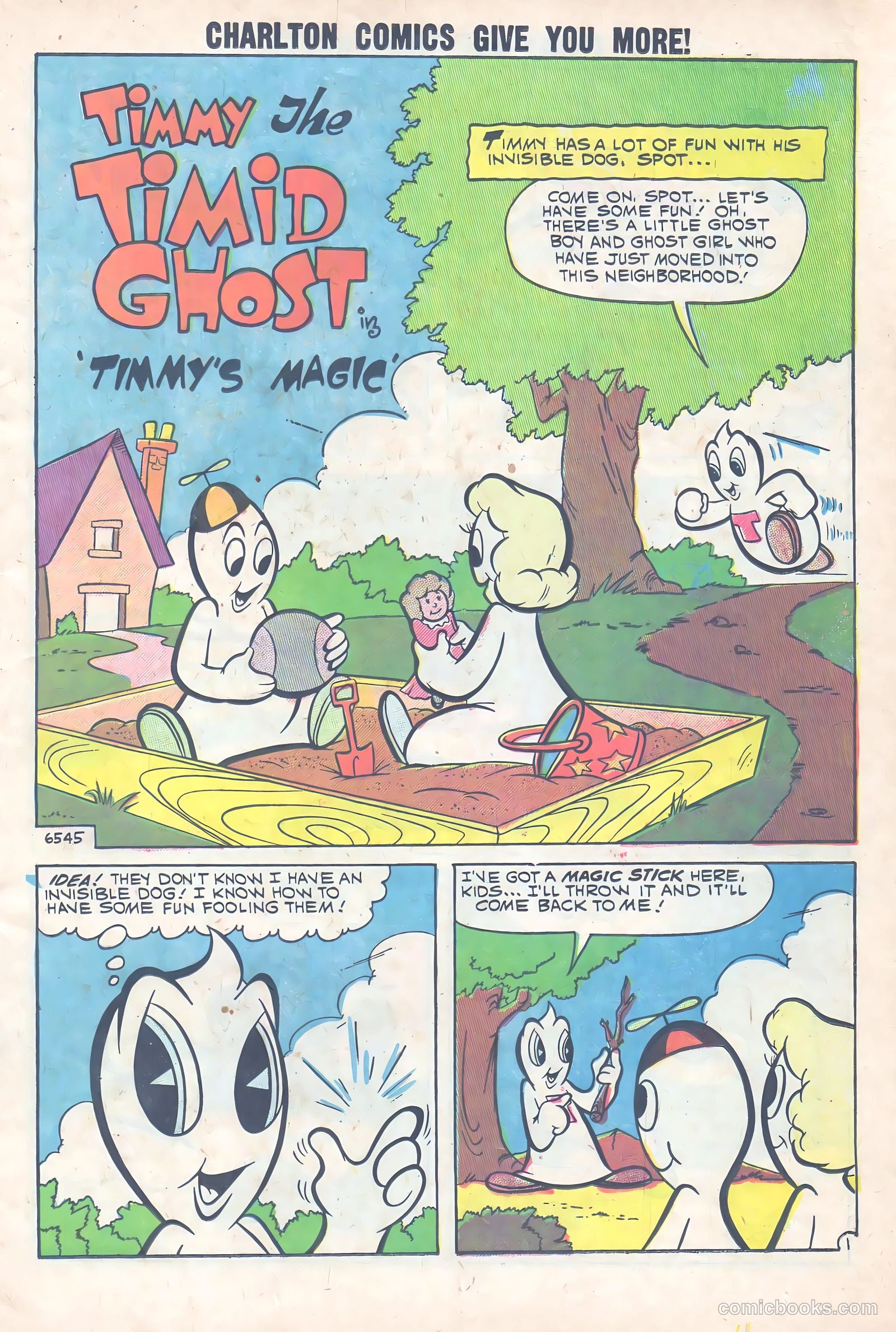 Timmy the Timid Ghost #23 — page 11 of 36