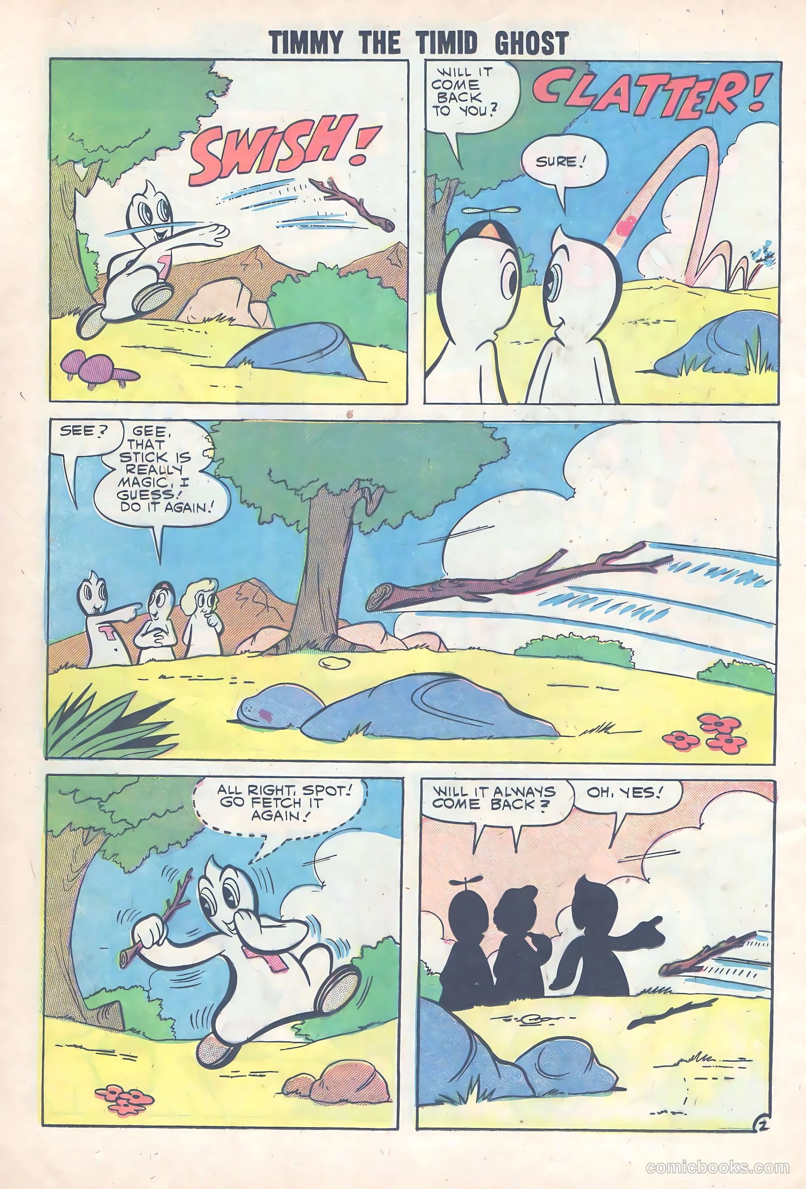 Timmy the Timid Ghost #23 — page 12 of 36