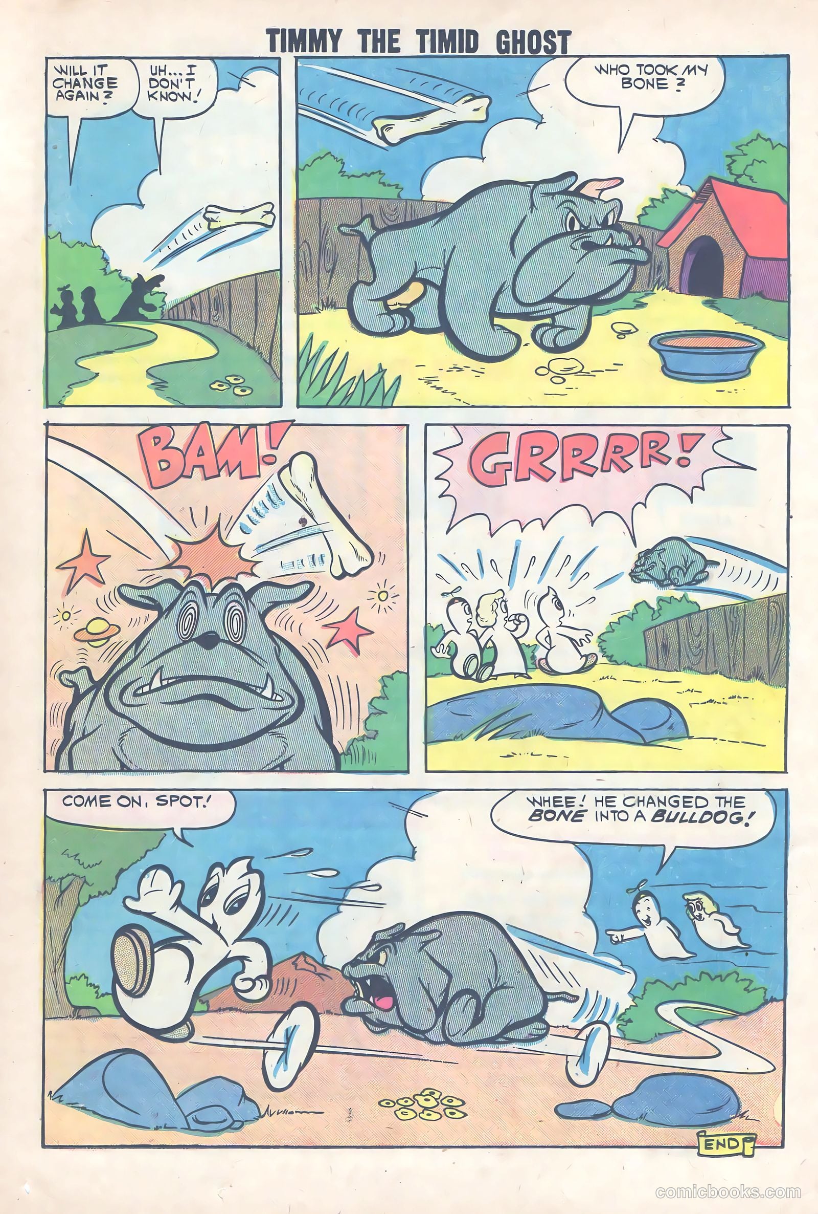Timmy the Timid Ghost #23 — page 16 of 36