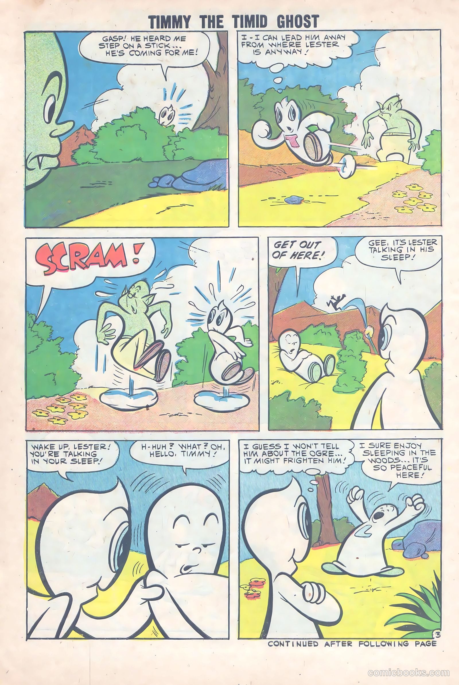 Timmy the Timid Ghost #23 — page 30 of 36