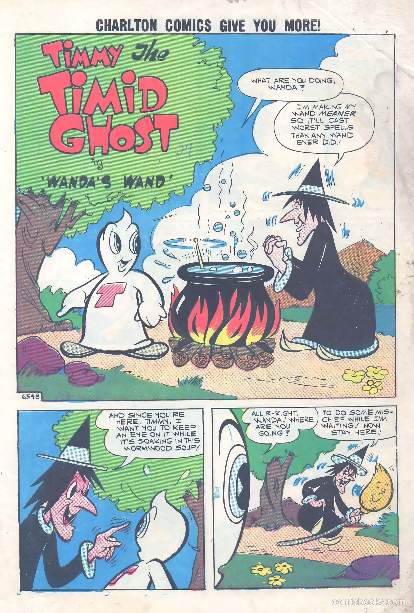 Timmy the Timid Ghost #24 — page 3 of 36