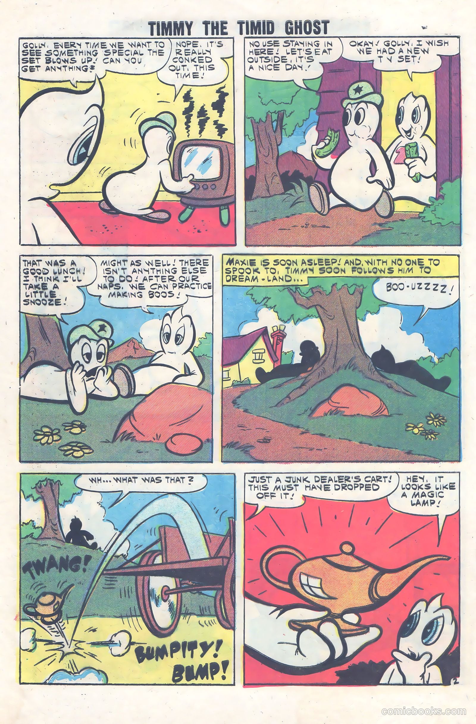 Timmy the Timid Ghost #24 — page 28 of 36