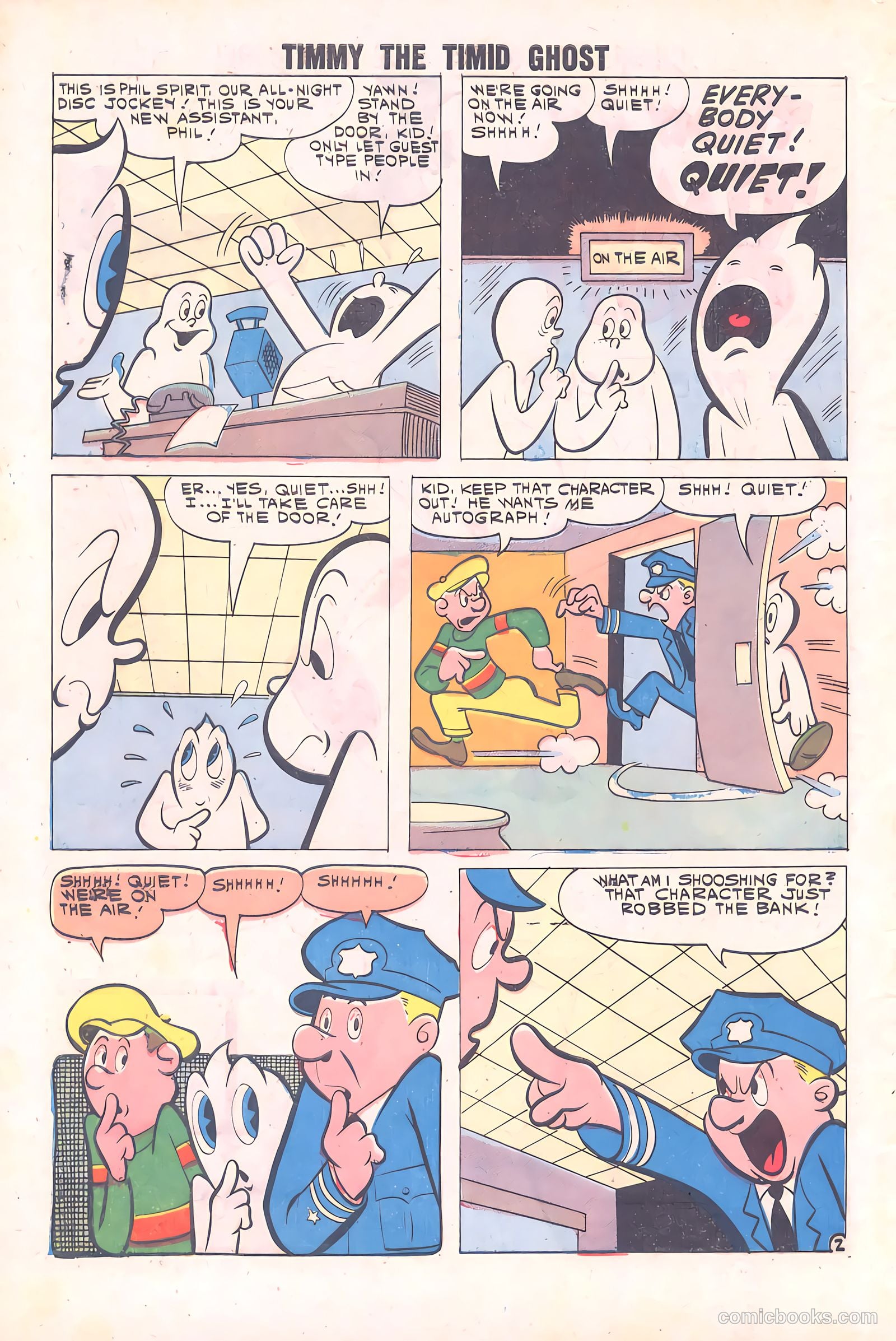 Timmy the Timid Ghost #26 — page 4 of 36