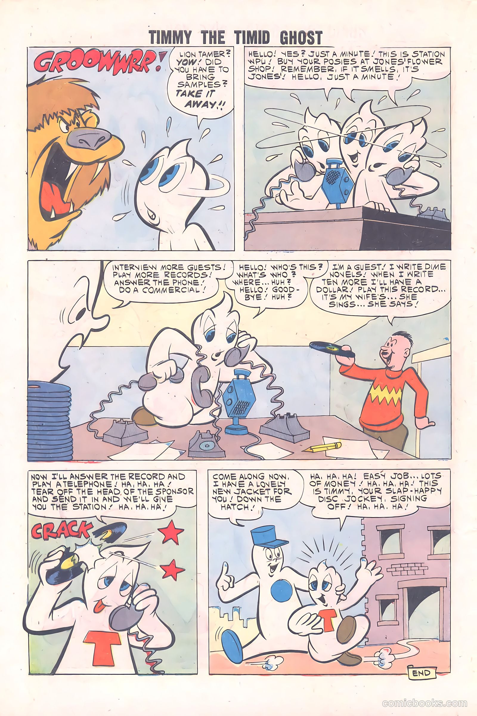 Timmy the Timid Ghost #26 — page 8 of 36