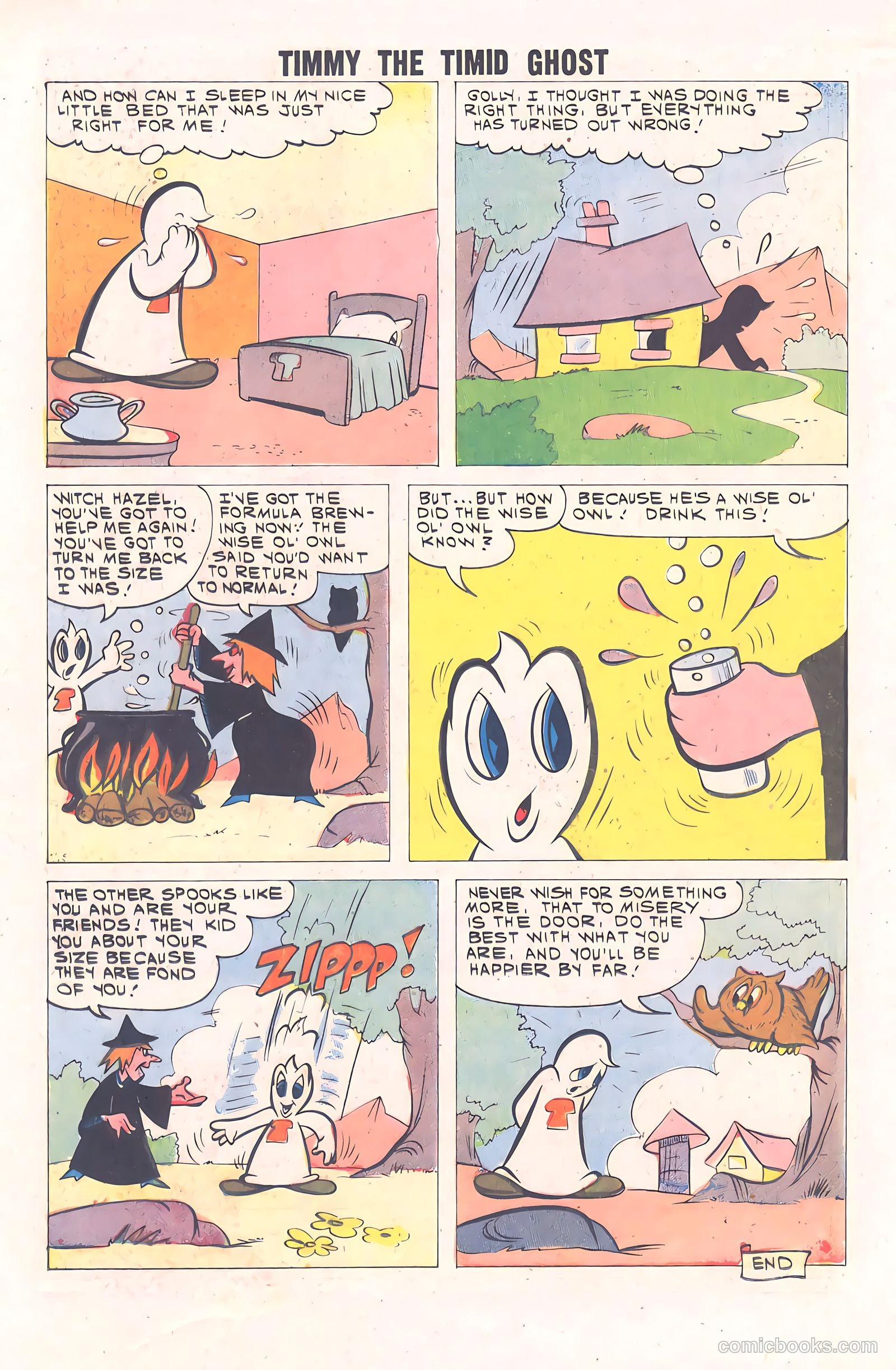 Timmy the Timid Ghost #26 — page 16 of 36