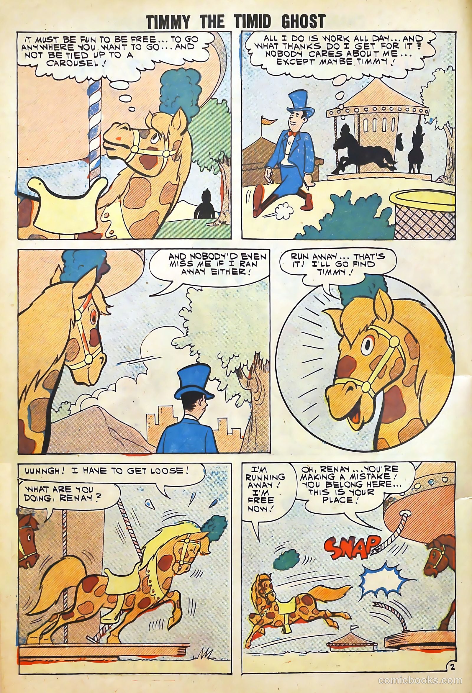 Timmy the Timid Ghost #27 — page 4 of 36