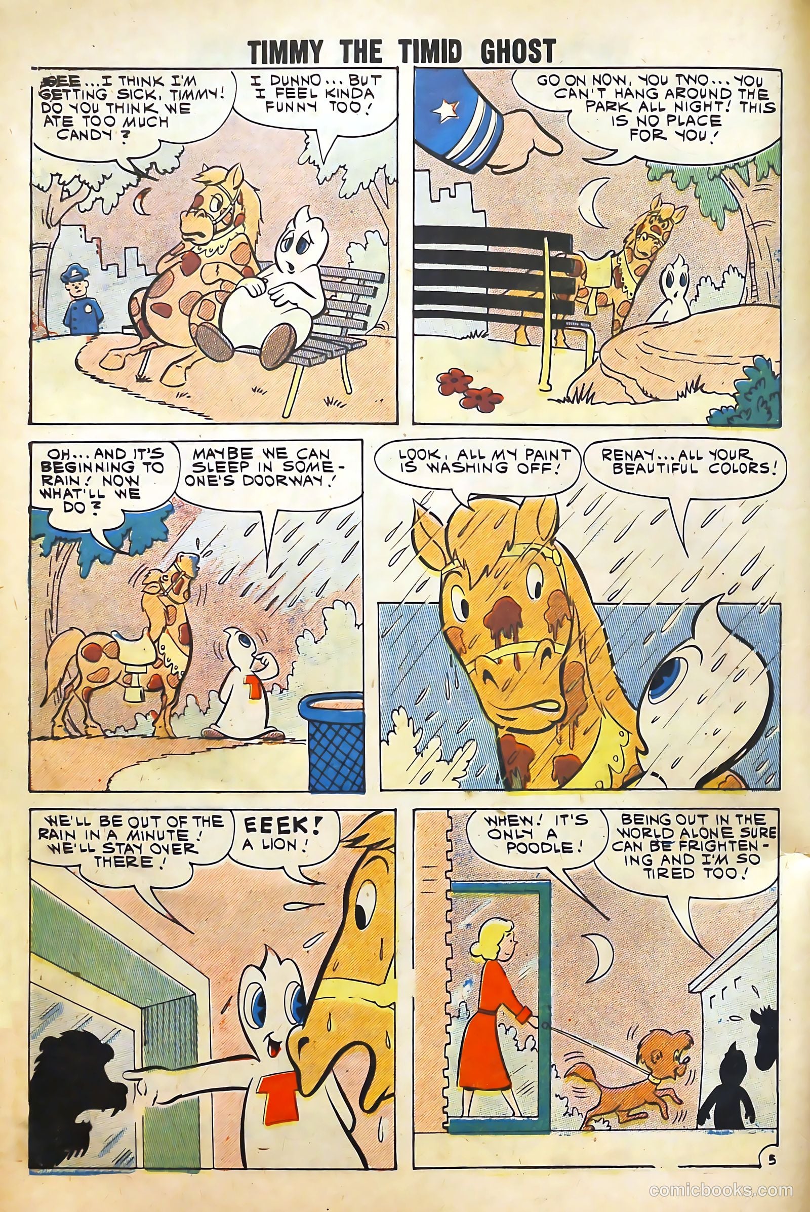 Timmy the Timid Ghost #27 — page 8 of 36