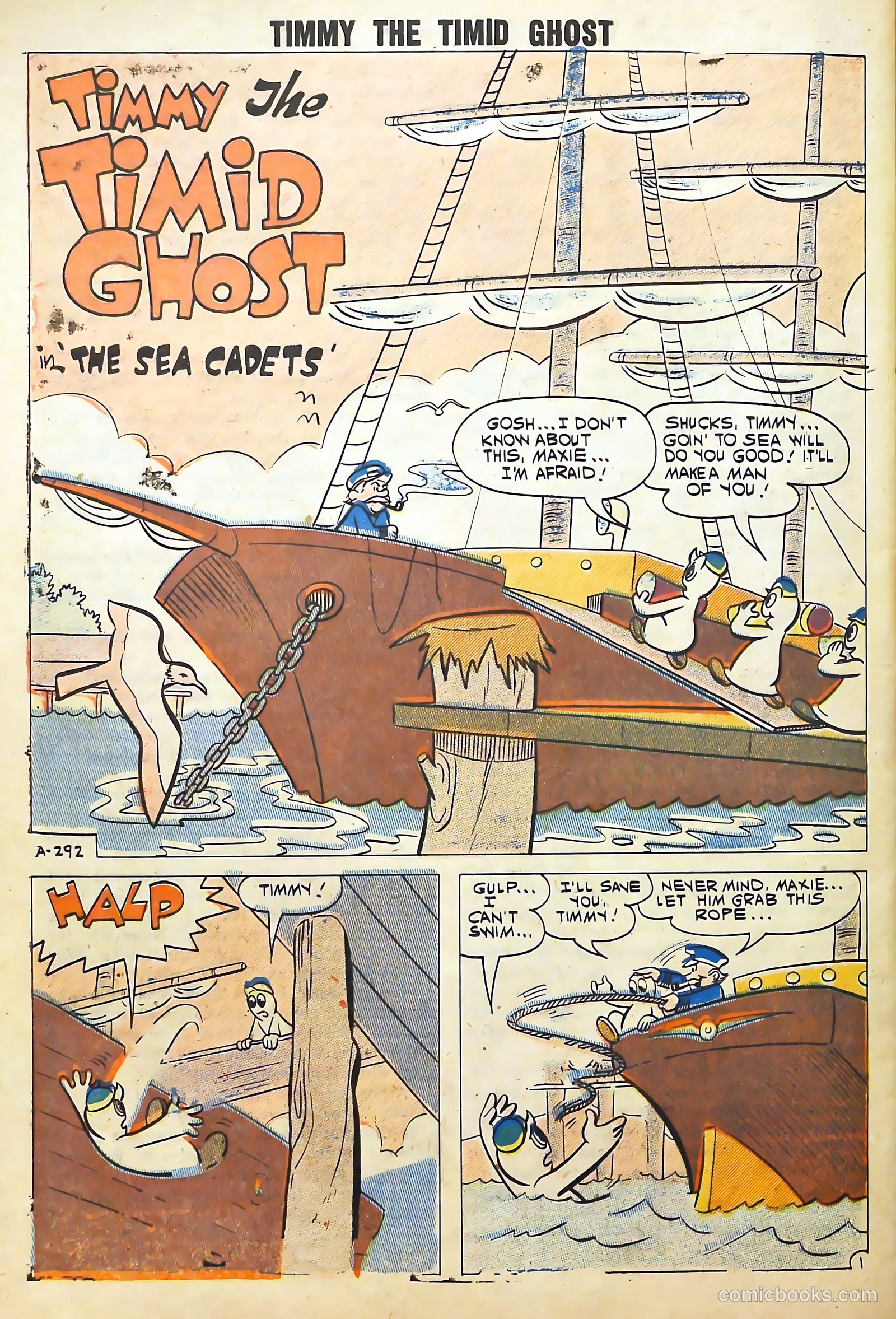 Timmy the Timid Ghost #27 — page 28 of 36