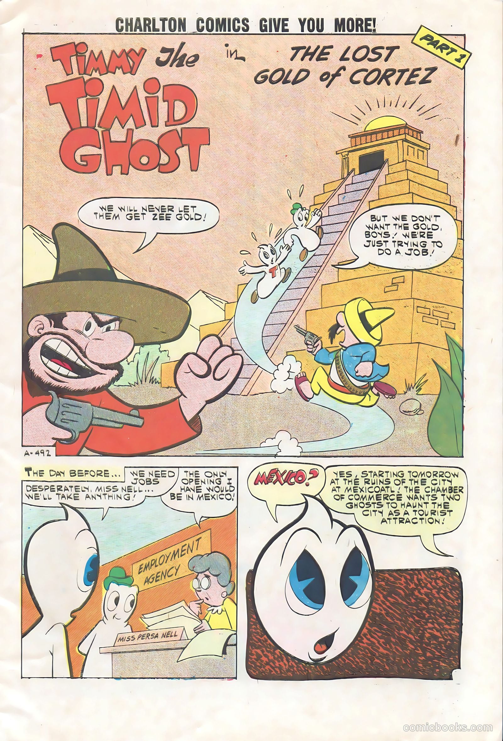 Timmy the Timid Ghost #28 — page 3 of 36