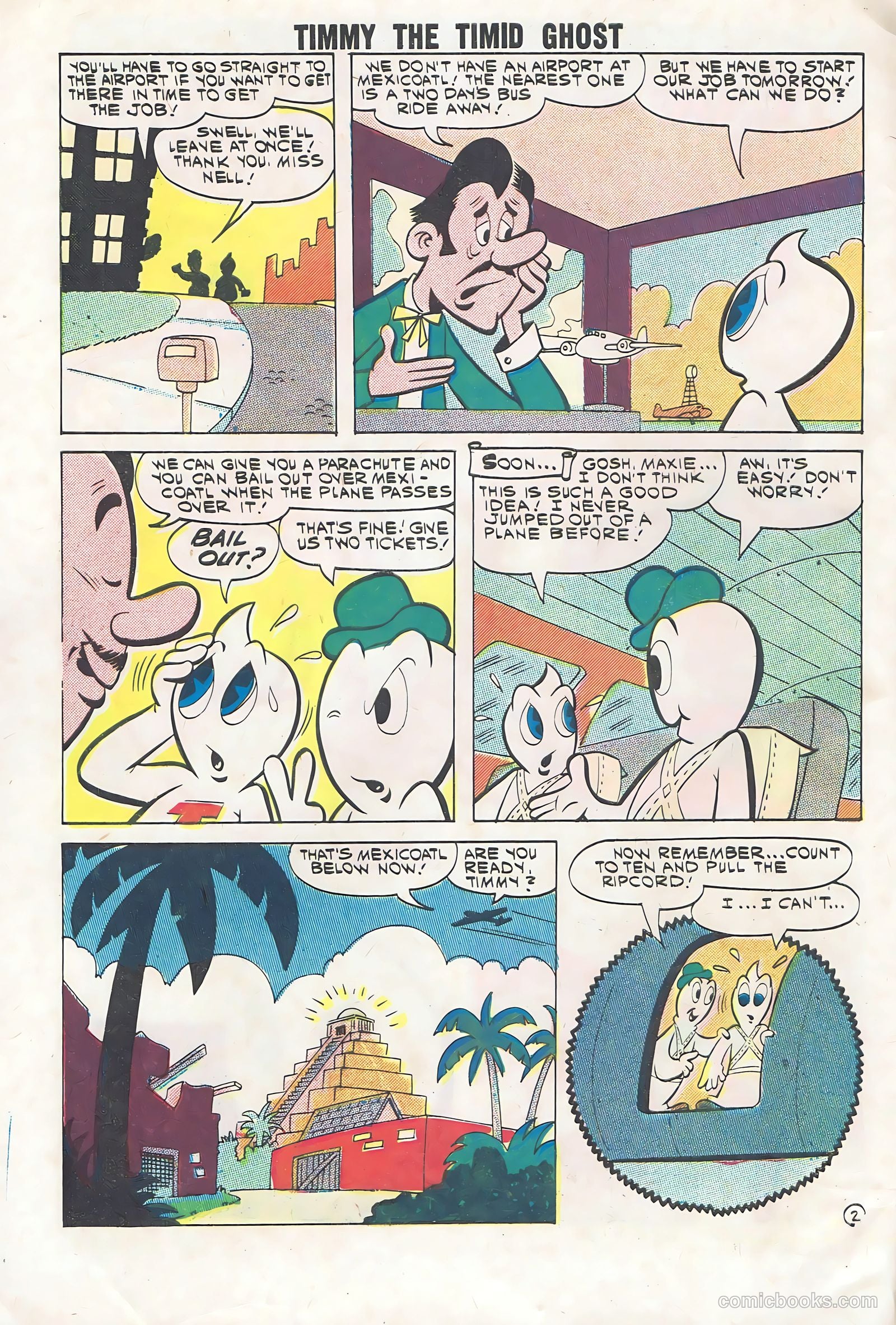 Timmy the Timid Ghost #28 — page 4 of 36