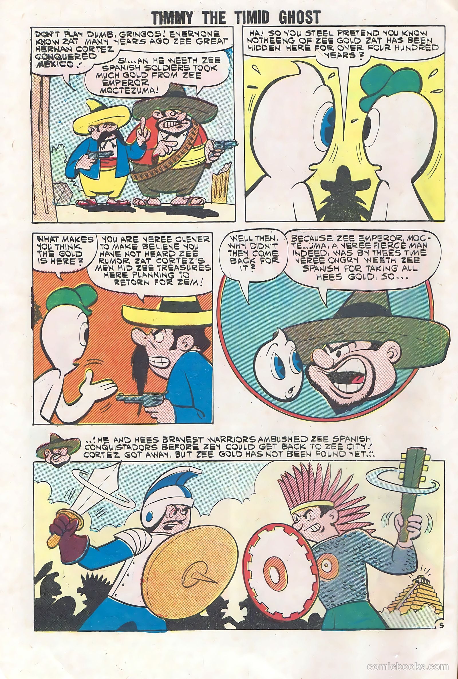 Timmy the Timid Ghost #28 — page 8 of 36