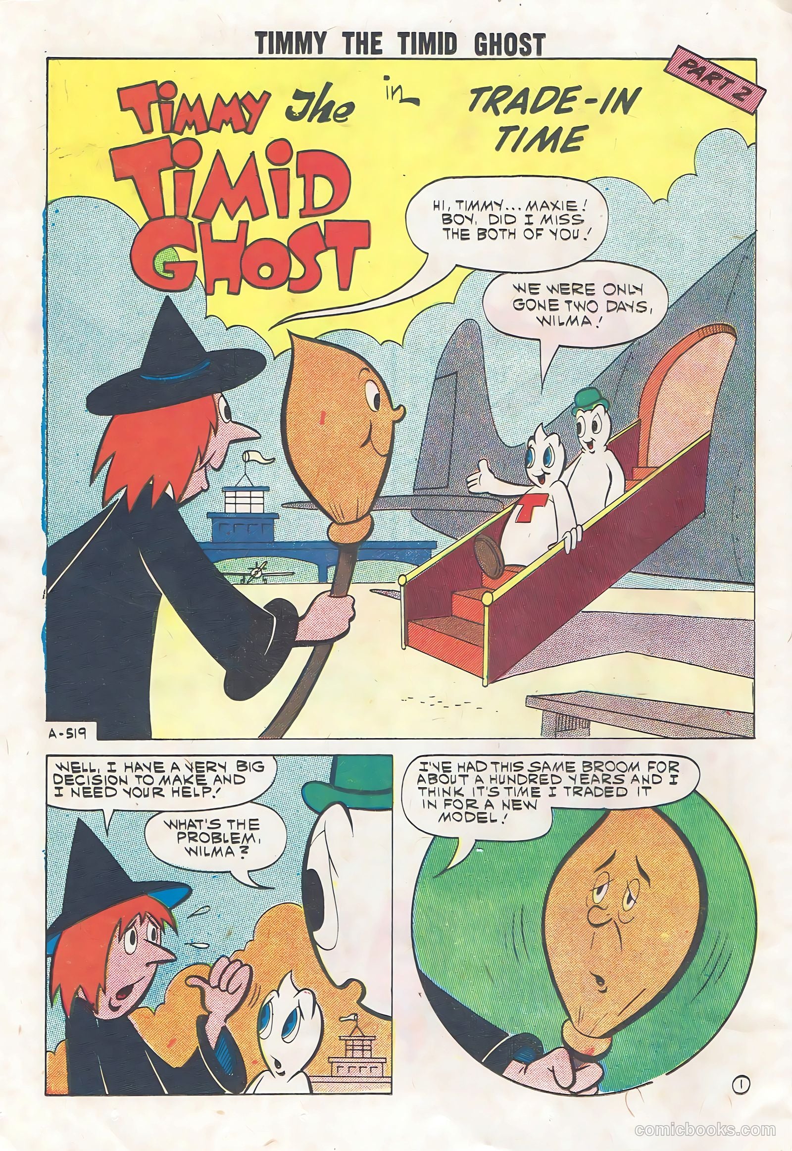 Timmy the Timid Ghost #28 — page 12 of 36