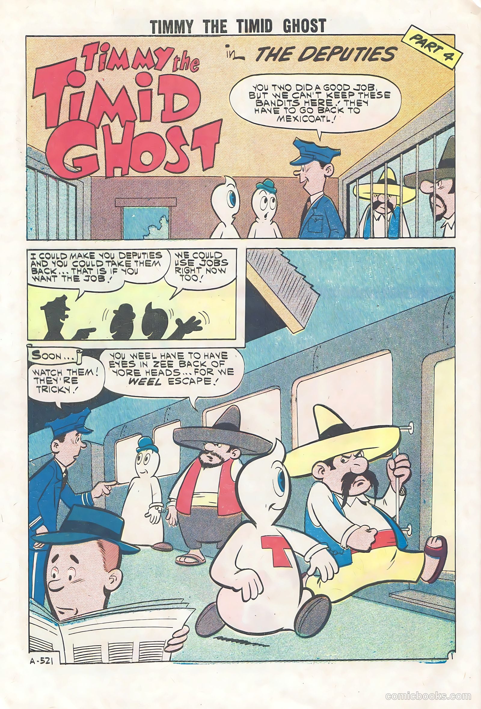 Timmy the Timid Ghost #28 — page 28 of 36
