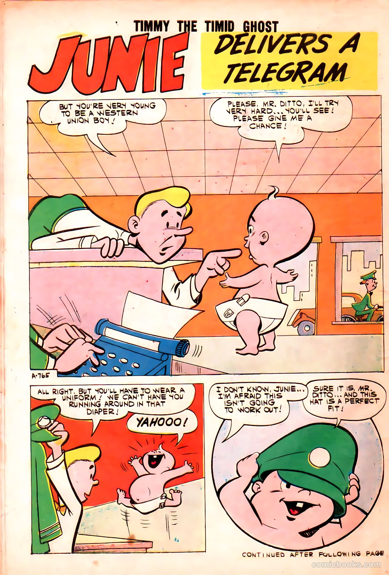 Timmy the Timid Ghost #29 — page 30 of 36