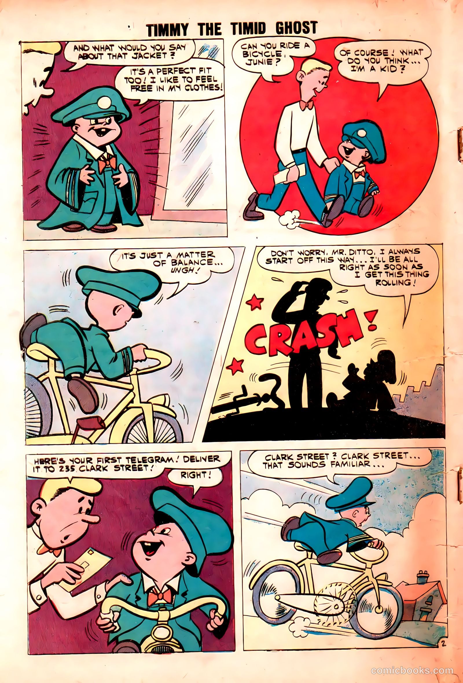 Timmy the Timid Ghost #29 — page 32 of 36