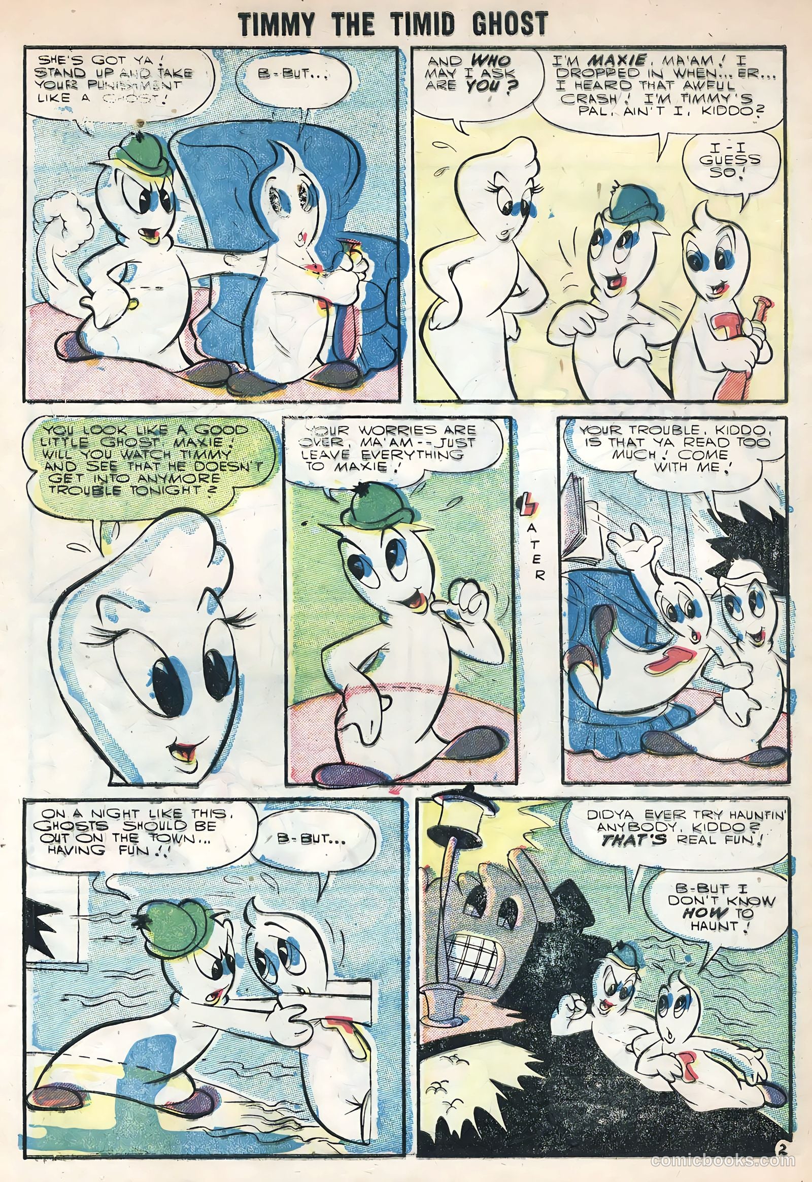 Timmy the Timid Ghost #3 — page 4 of 36