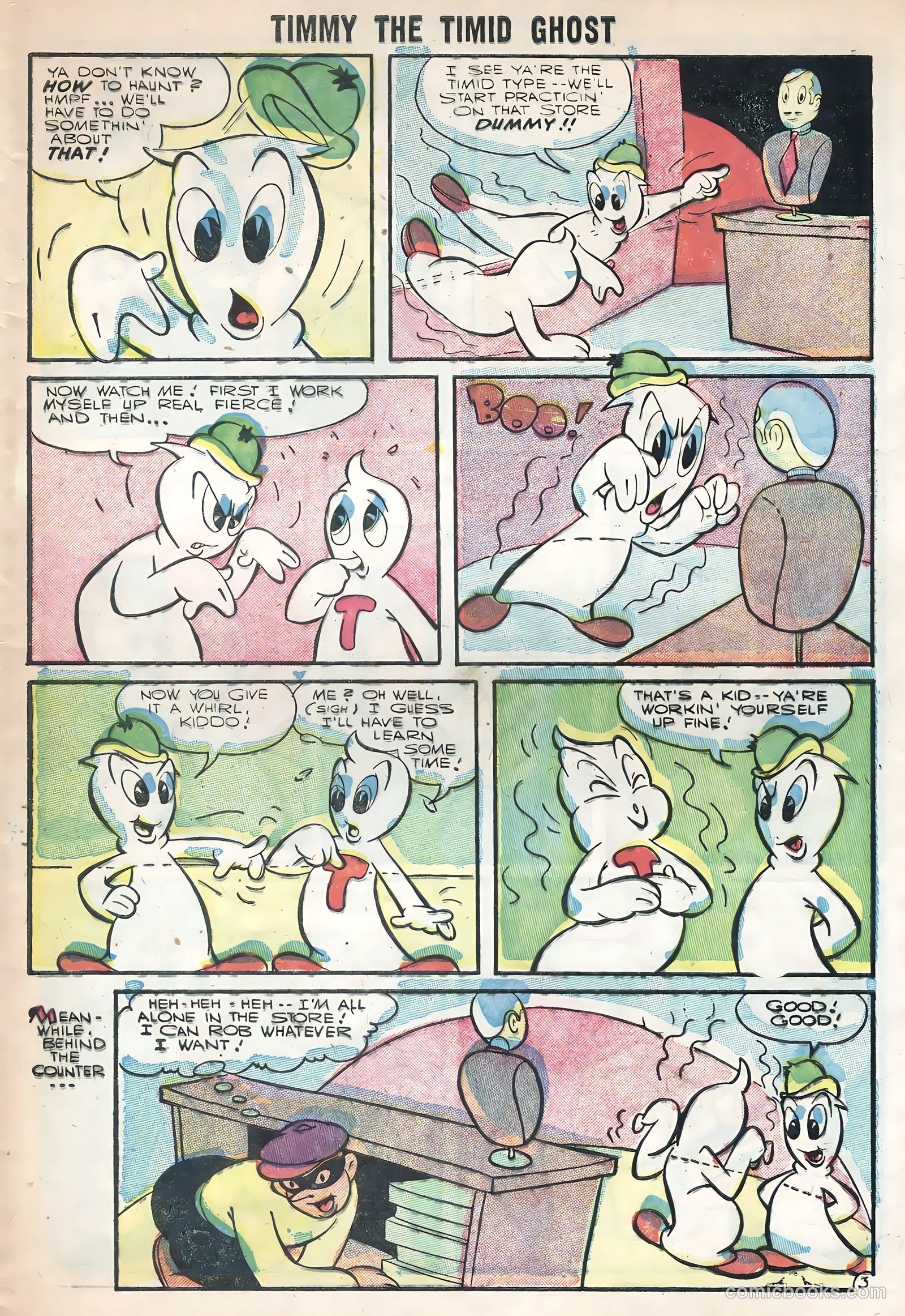 Timmy the Timid Ghost #3 — page 5 of 36