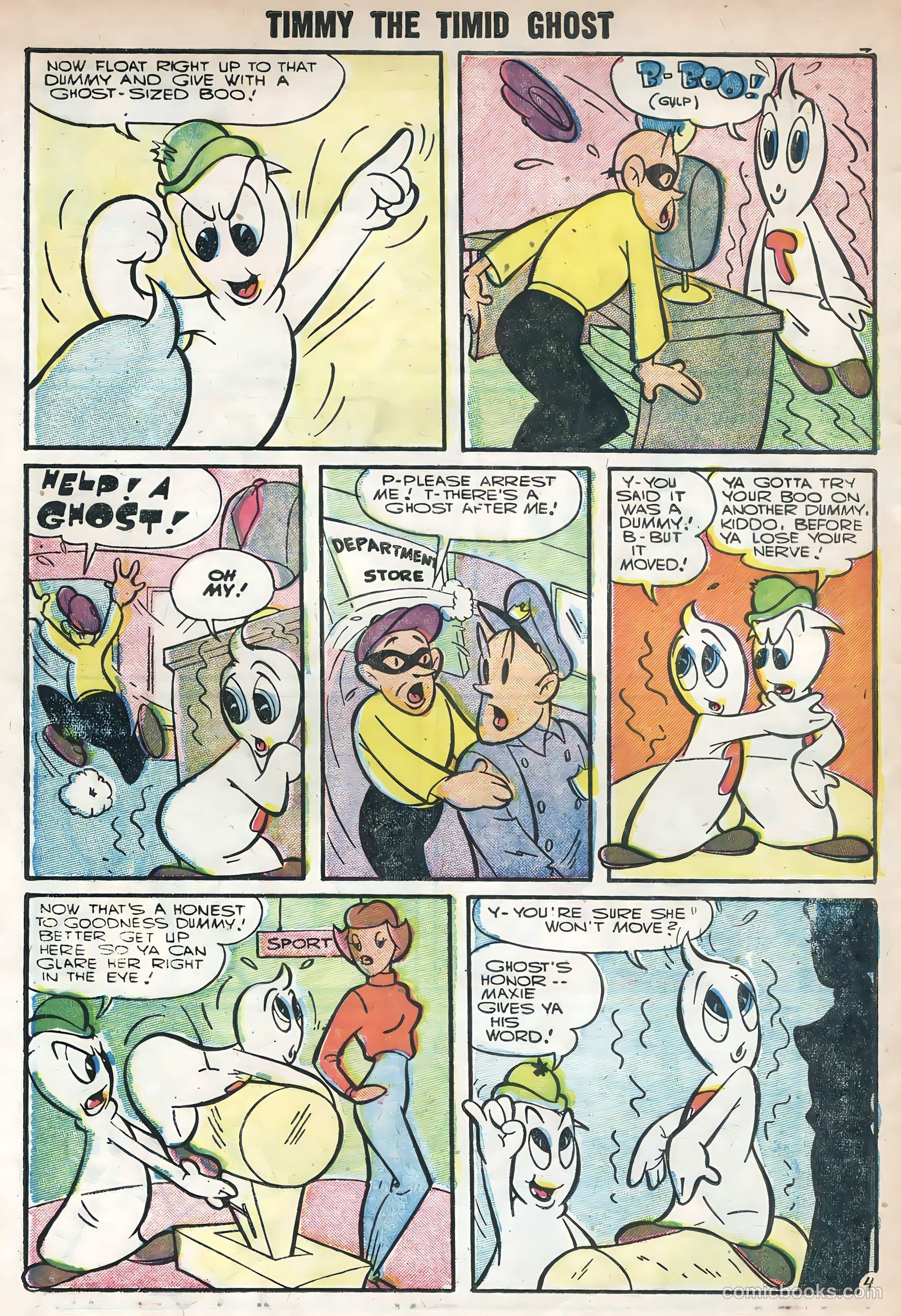 Timmy the Timid Ghost #3 — page 6 of 36