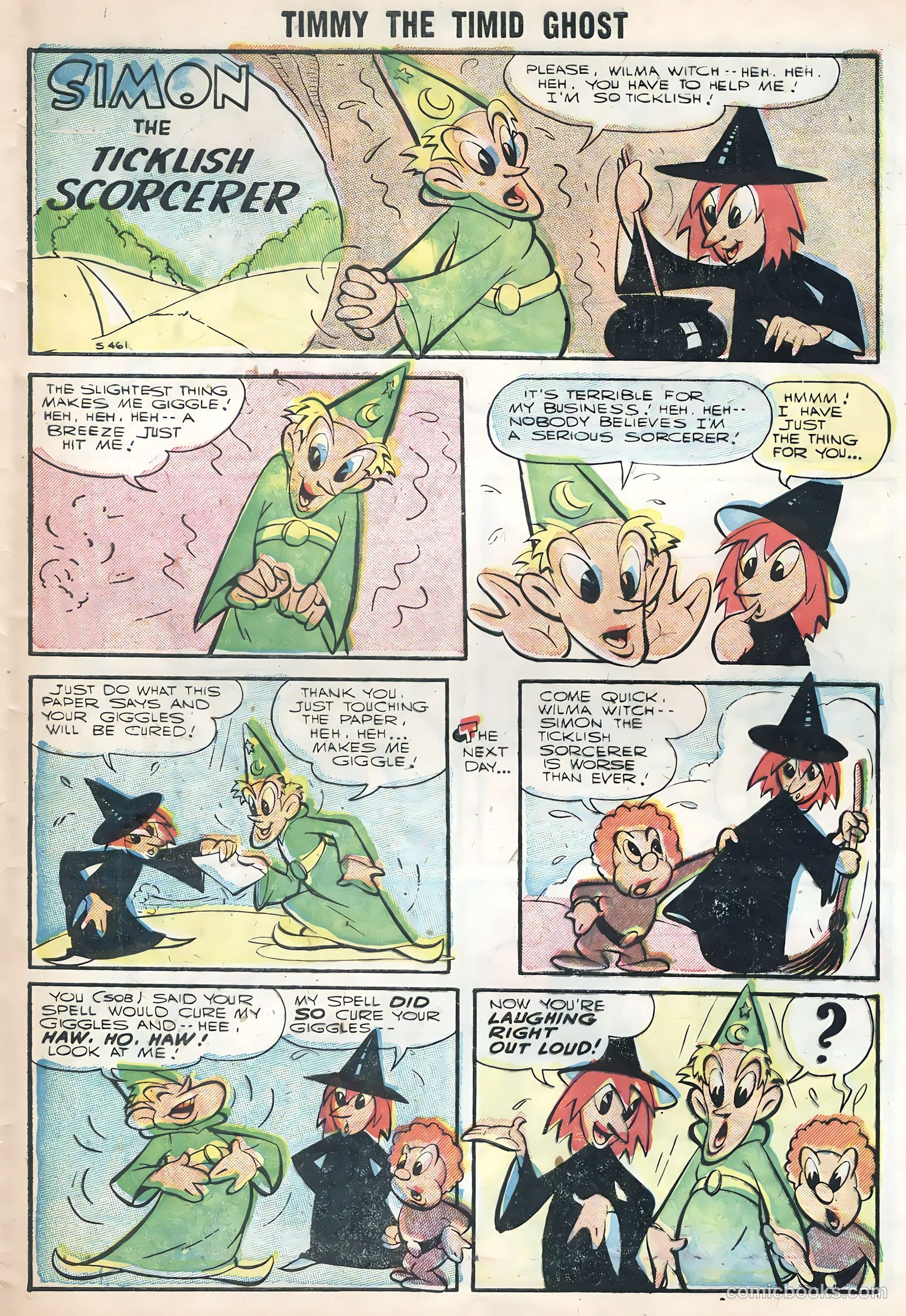 Timmy the Timid Ghost #3 — page 9 of 36