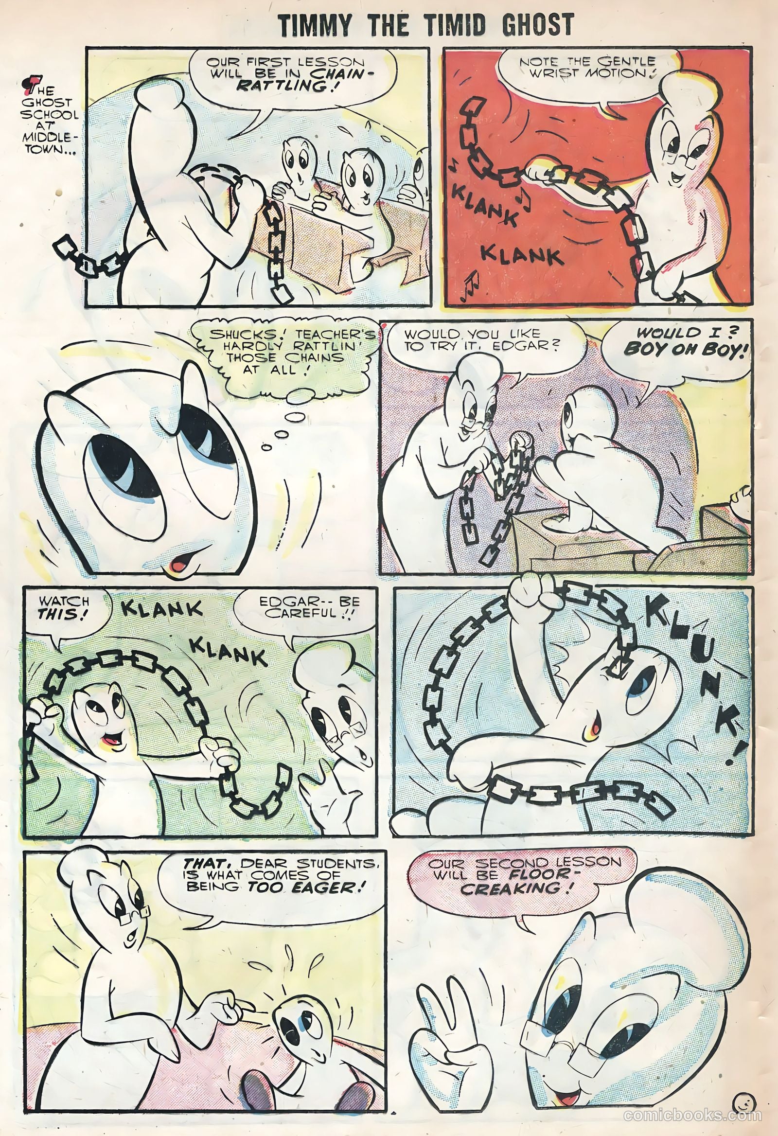 Timmy the Timid Ghost #3 — page 12 of 36