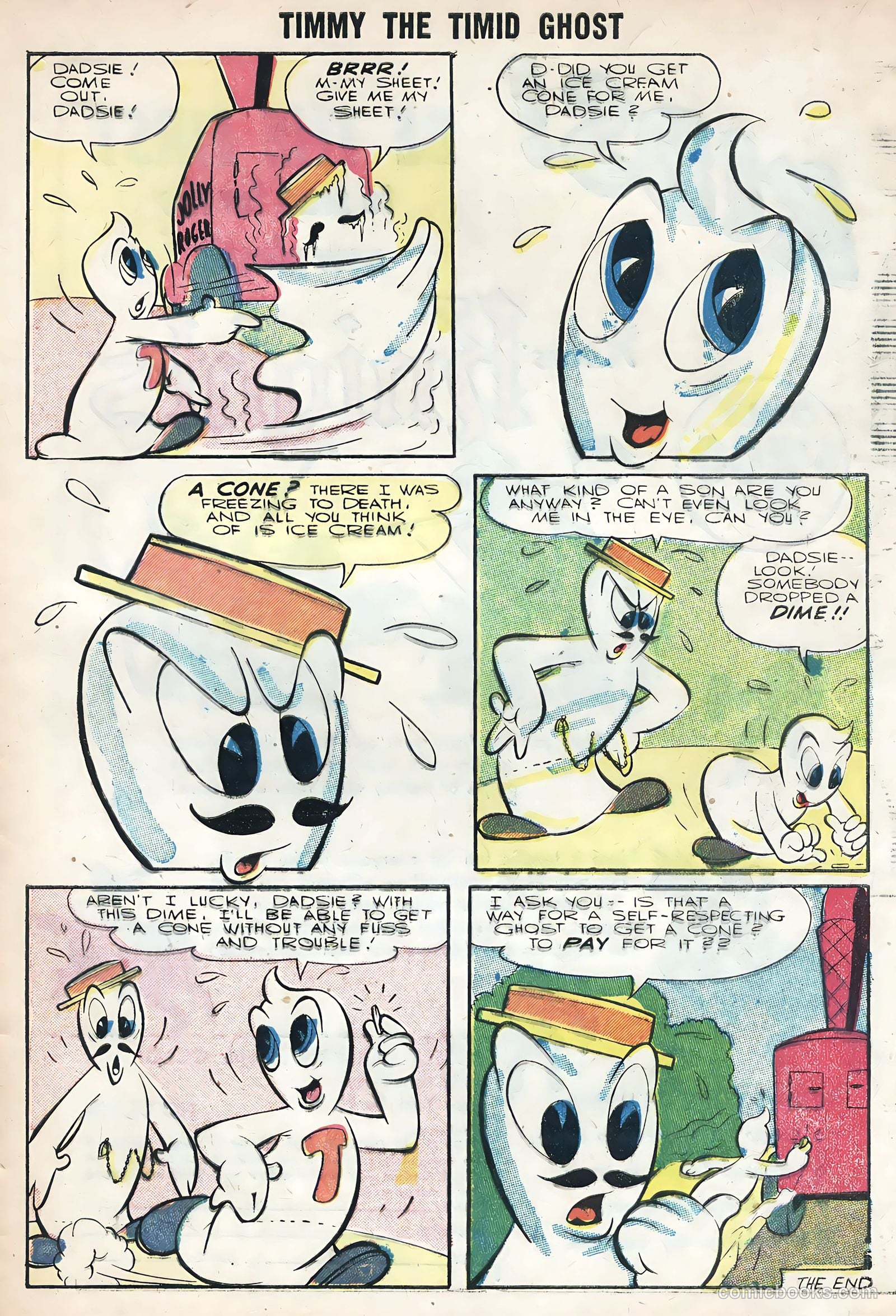 Timmy the Timid Ghost #3 — page 33 of 36