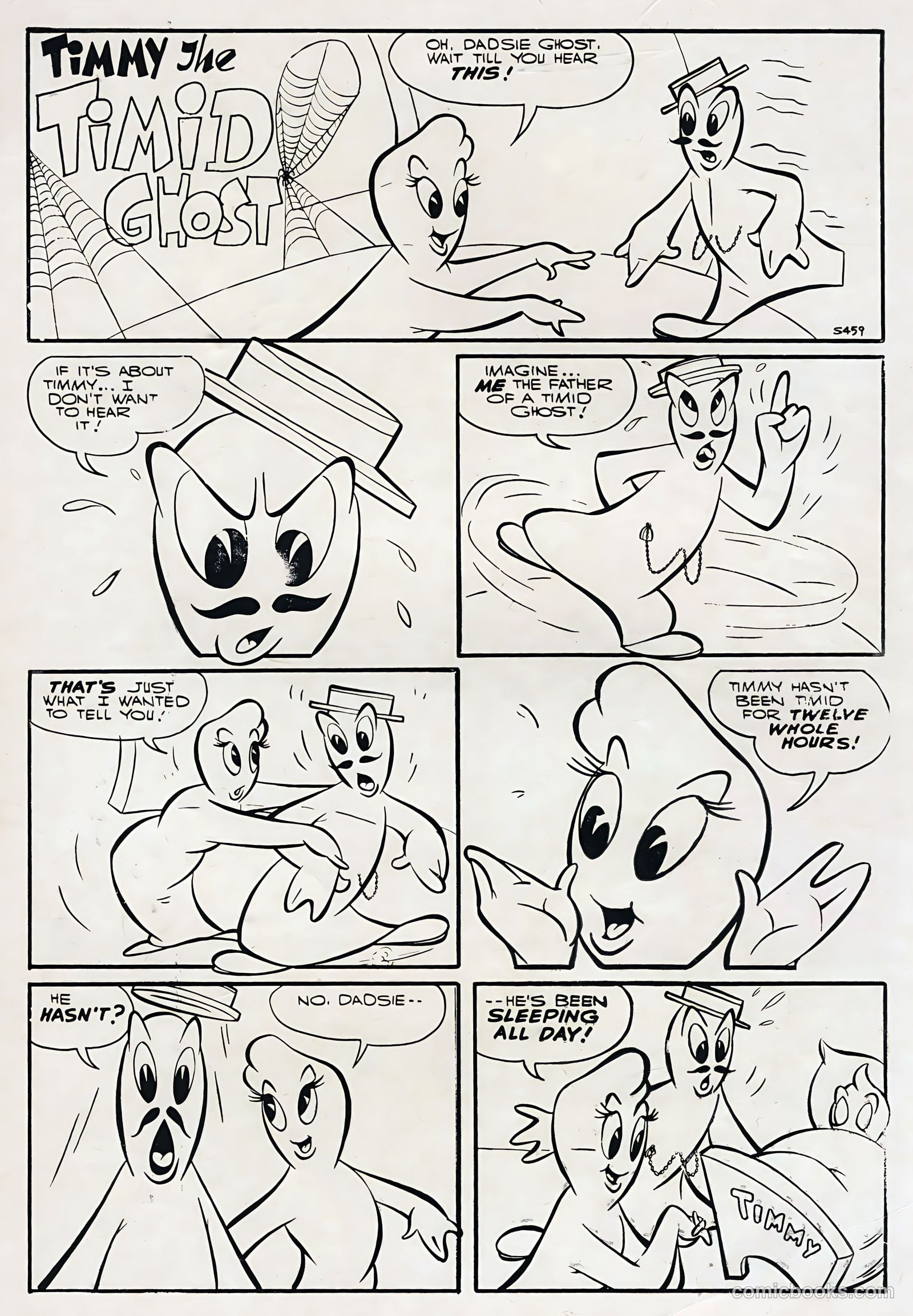Timmy the Timid Ghost #3 — page 35 of 36